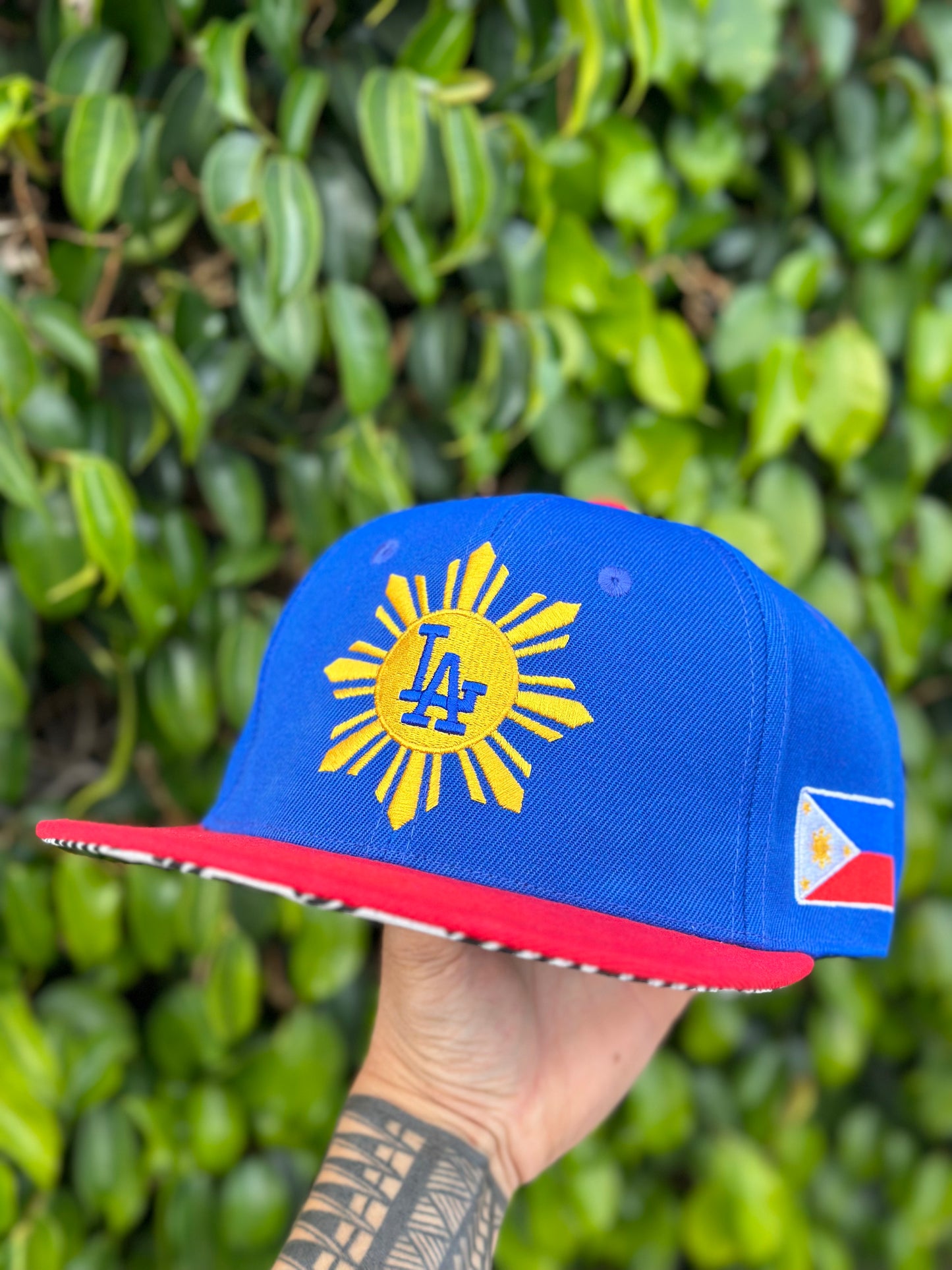 “LA Dodgers WS Champs 2024” Filipino Heritage Night Philippines Snap Back Hat