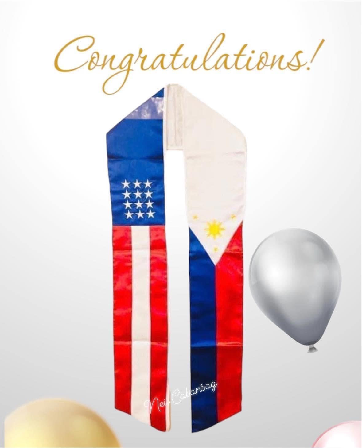 Philippine Graduation Sash / Stole