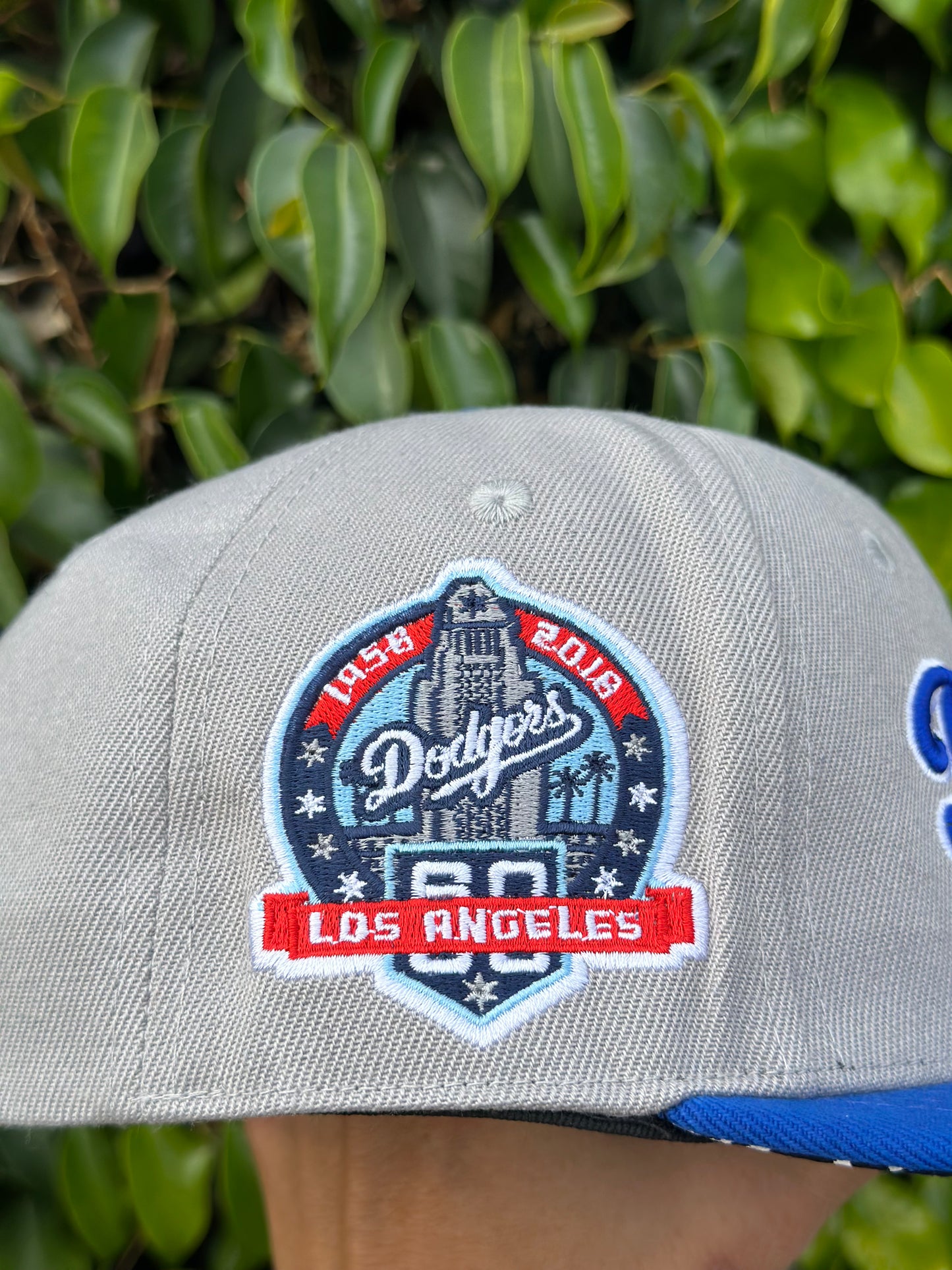 “LA DODGERS” Gray Filipino Heritage Night Philippines Snap Back Hat