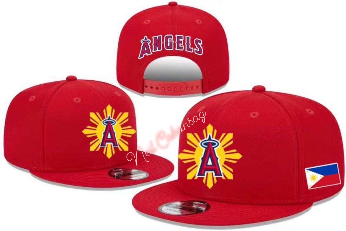ANAHEIM ANGELS Filipino Heritage Night Snap Back Hat