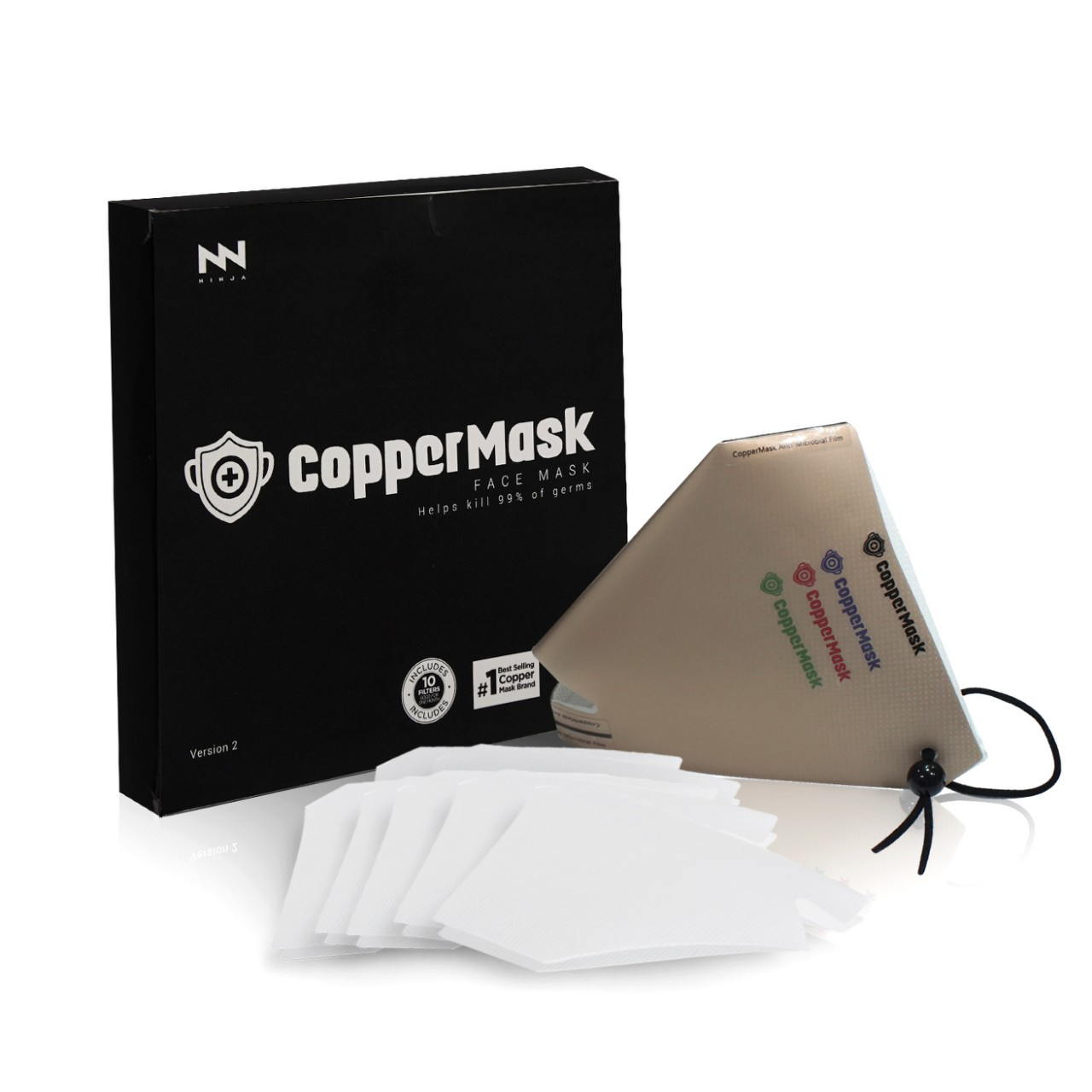 Copper Masks 2.0 | The Classiest, and Fashionable Protective Masks | Design Your Own and Washable