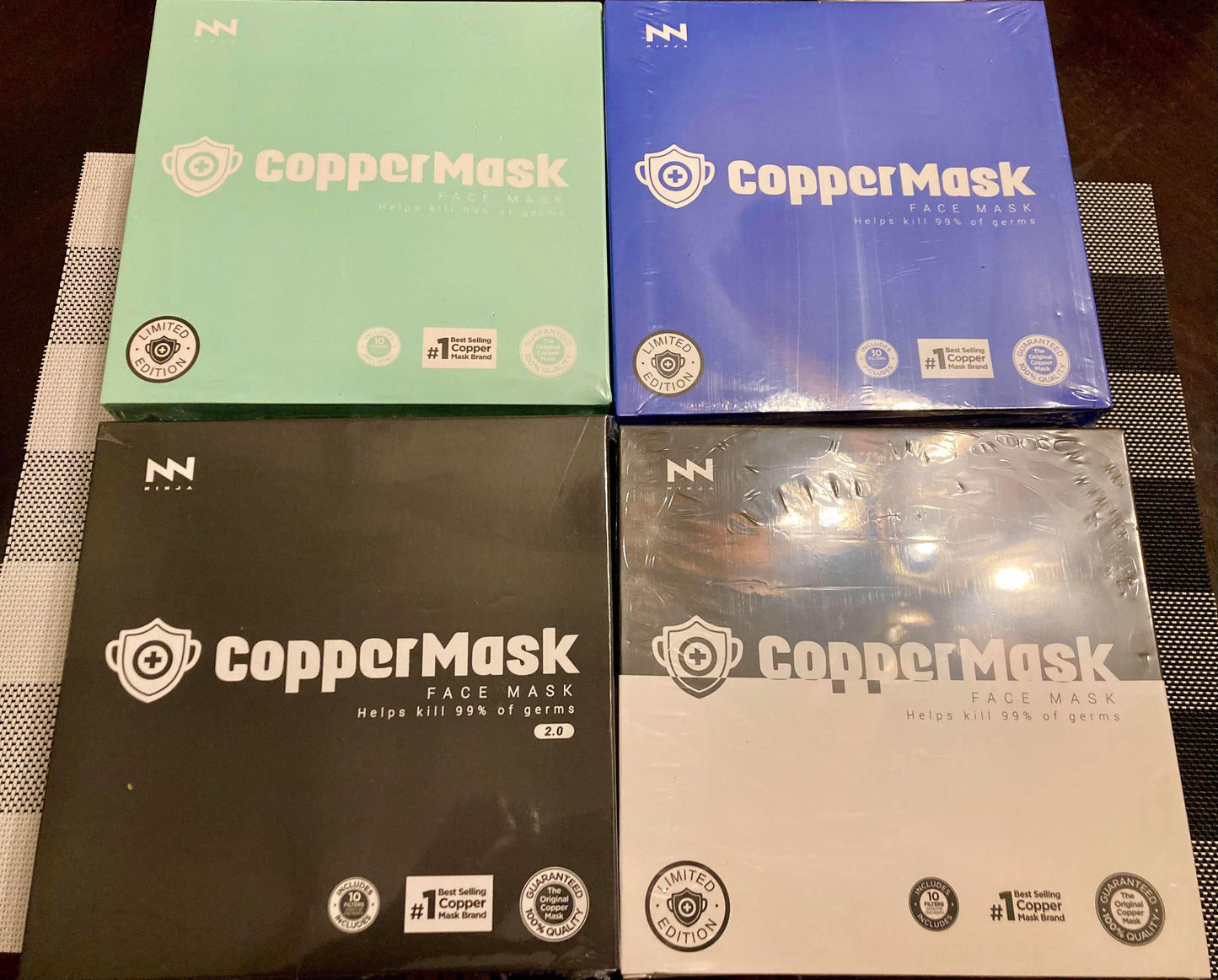 Copper Masks 2.0 | The Classiest, and Fashionable Protective Masks | Design Your Own and Washable