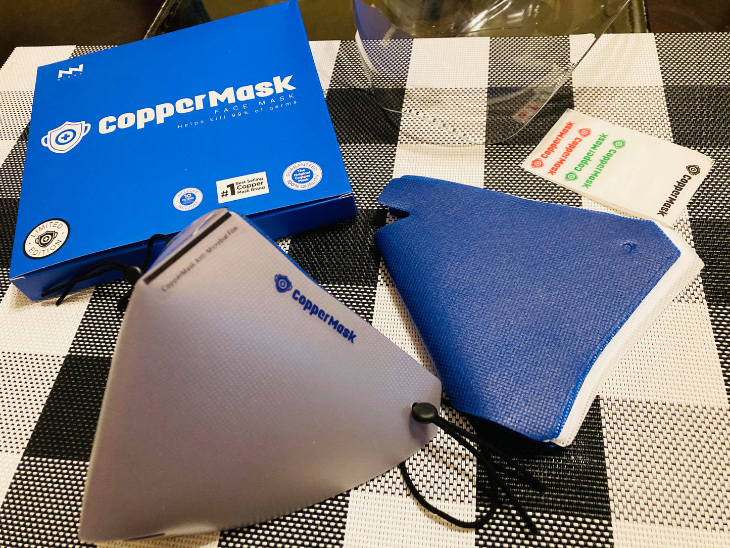 Copper Masks 2.0 | The Classiest, and Fashionable Protective Masks | Design Your Own and Washable