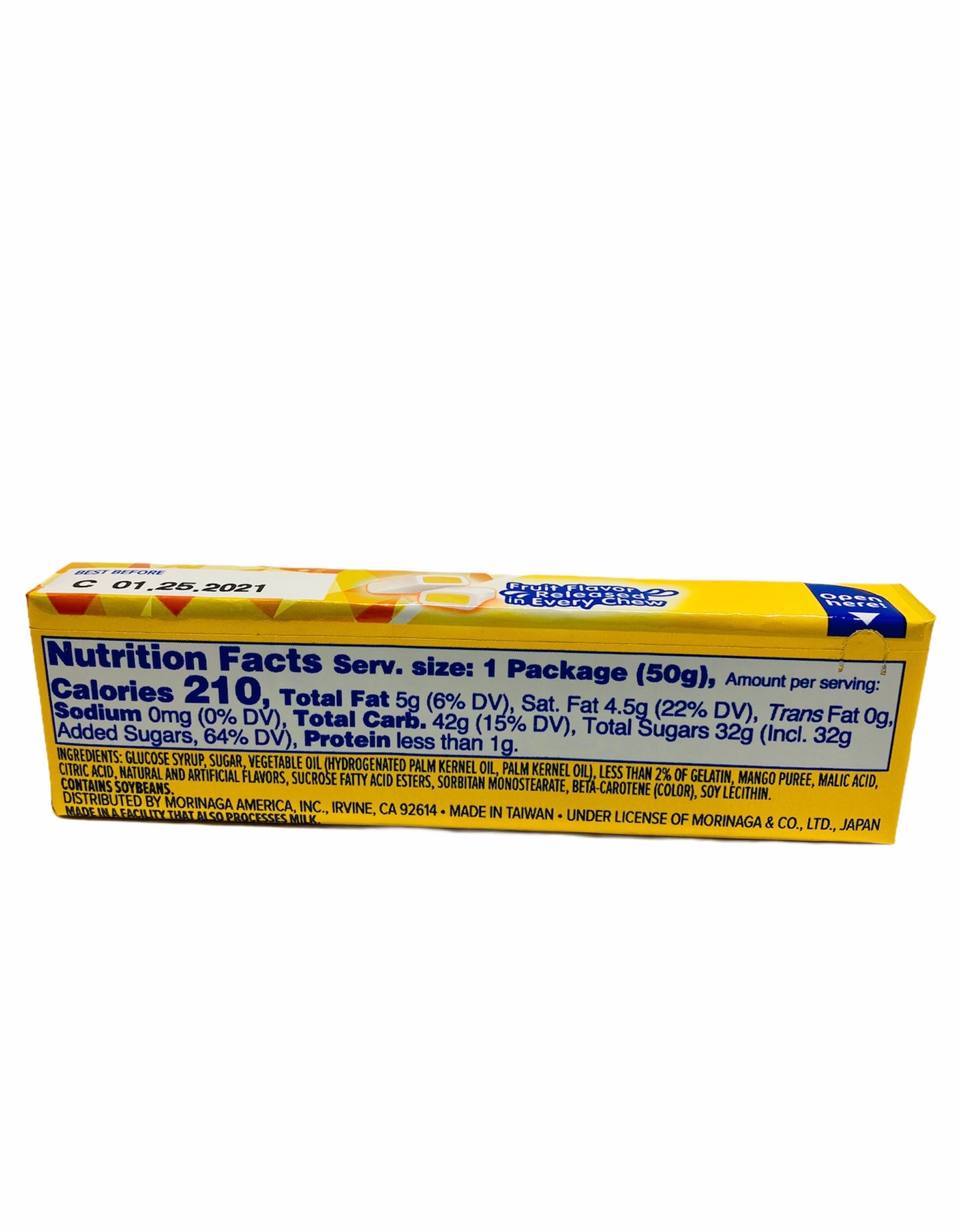 Hi-Chew Sensationally Chewy Japanese Fruit Candy, Mango, 1.76 Ounce