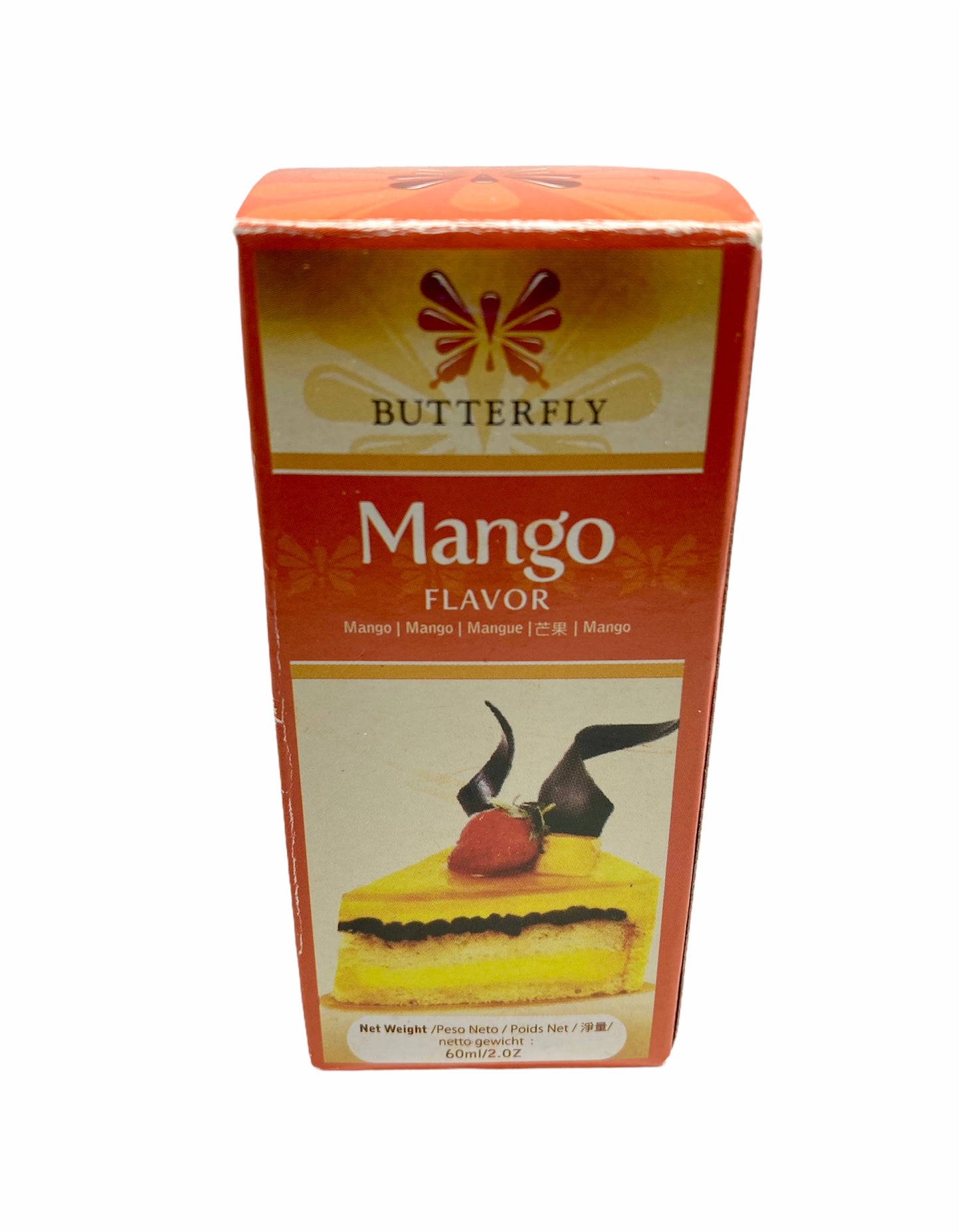 Butterfly Mango Flavoring Extract 2 Oz. (60 ml)