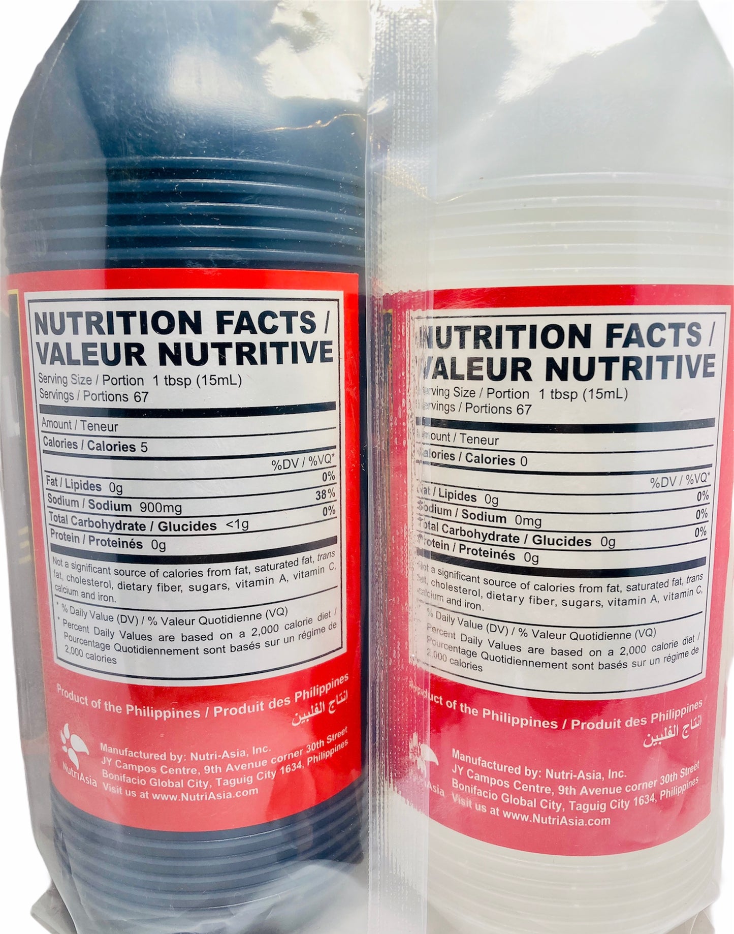 Datu Puti Vinegar and Soy Sauce Value Pack - 1 liter bottle of each