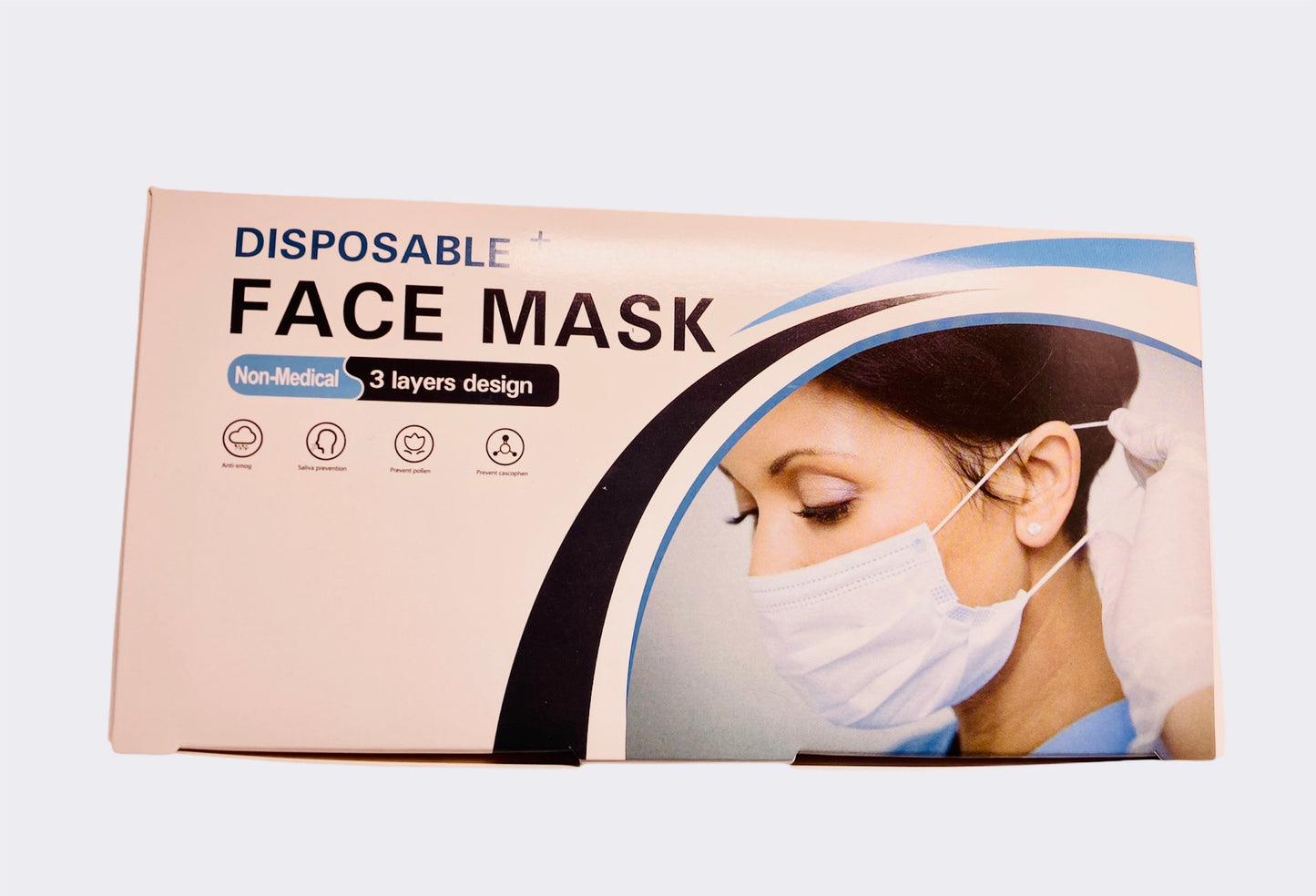 Blue Disposable Face Mask (50 pcs)
