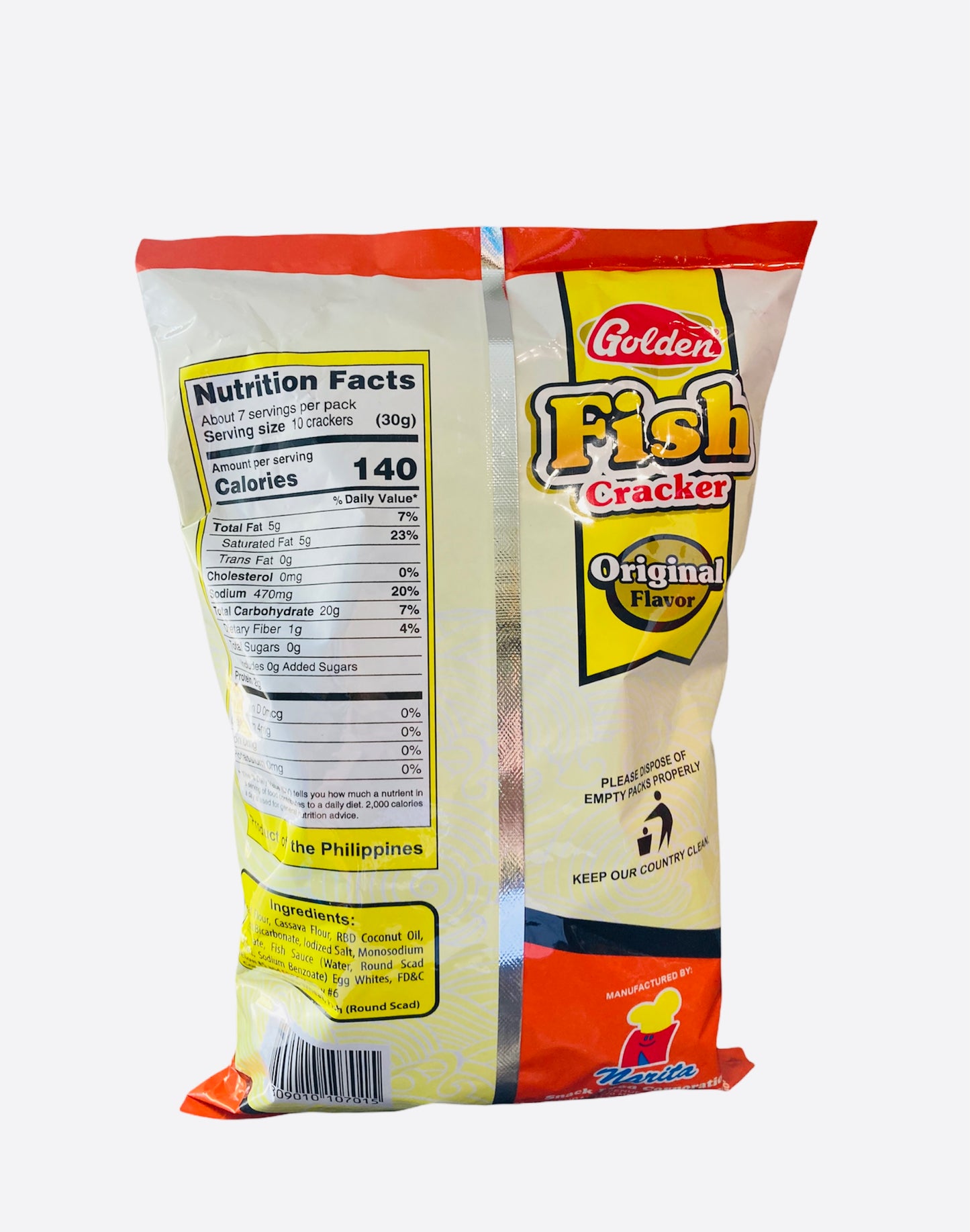 Golden Fish Cracker 200g