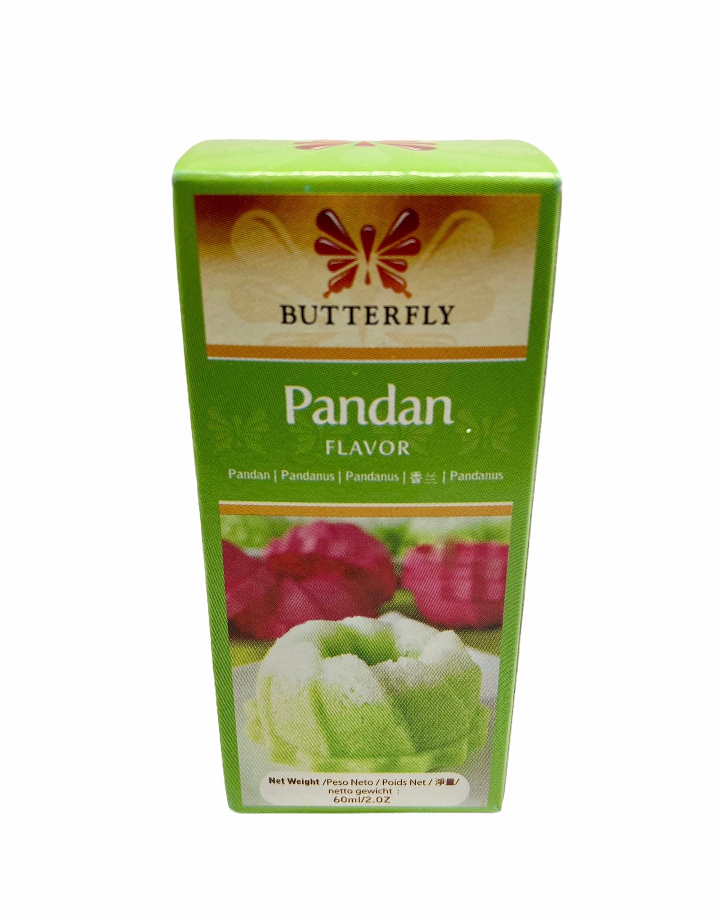 Butterfly Ube, Pandan, Mango, Pineapple, Strawberry and Mocha Flavors Set