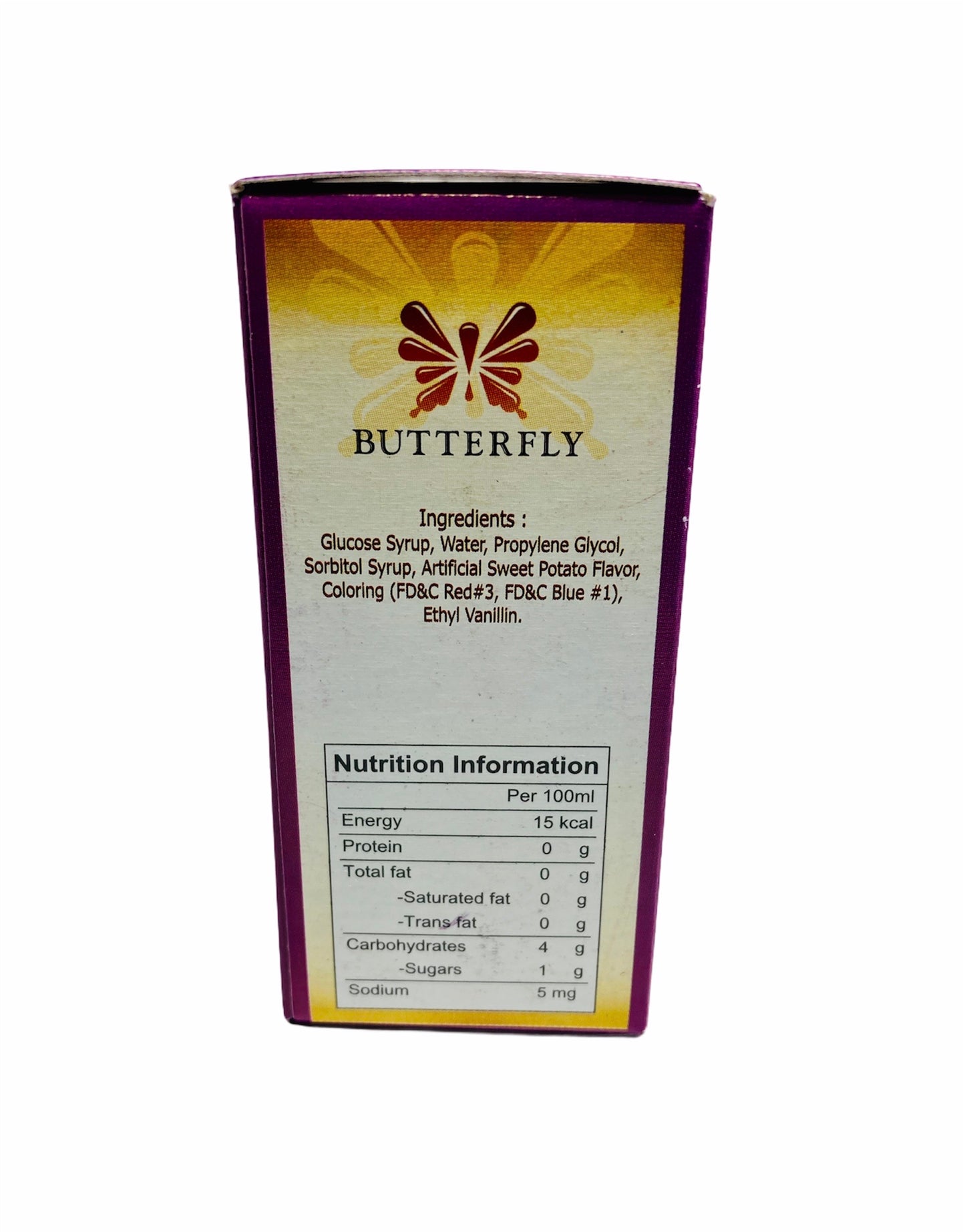 Butterfly Ube Flavoring 24 pcs Set