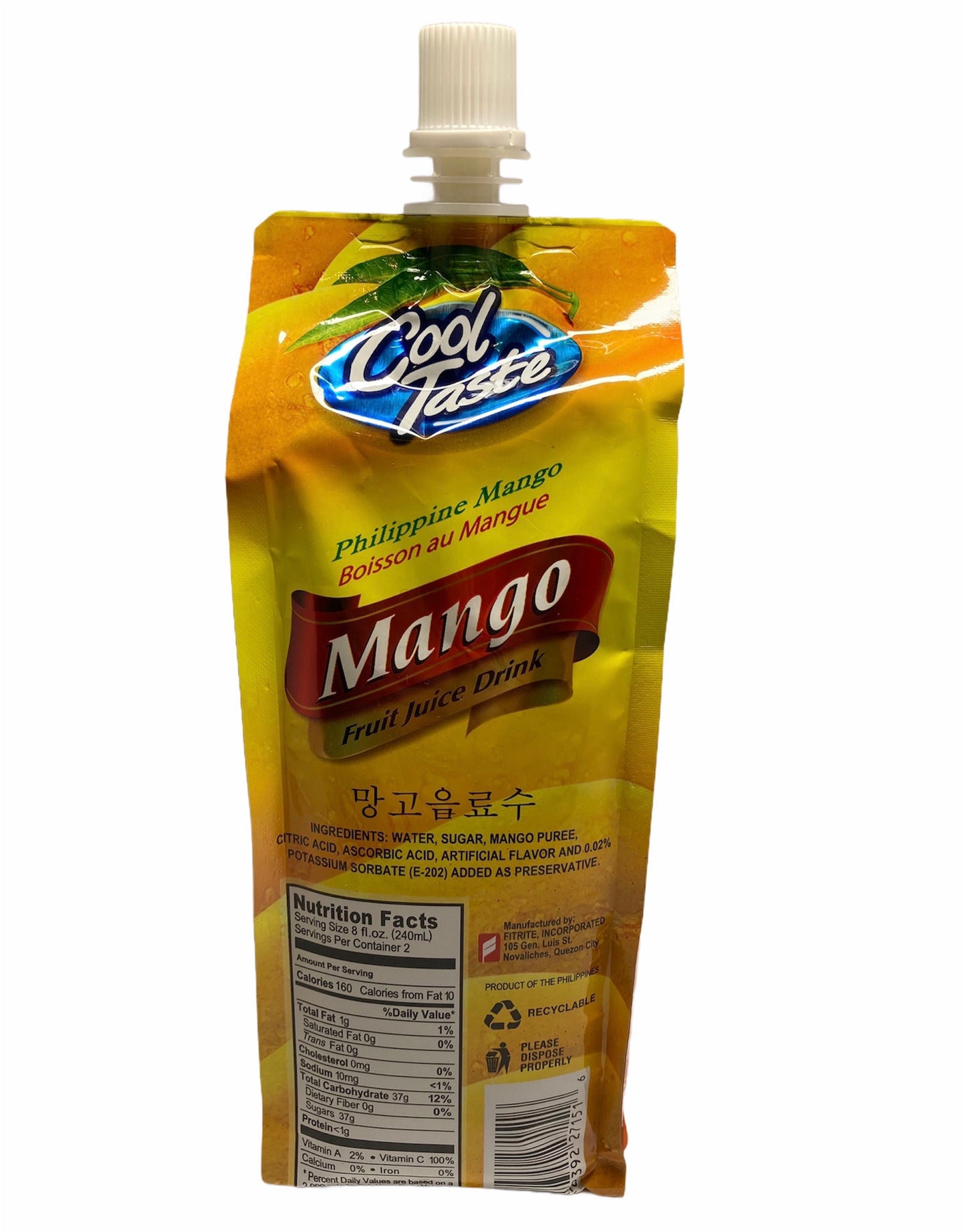 Cool Taste Mango Drink 500ml