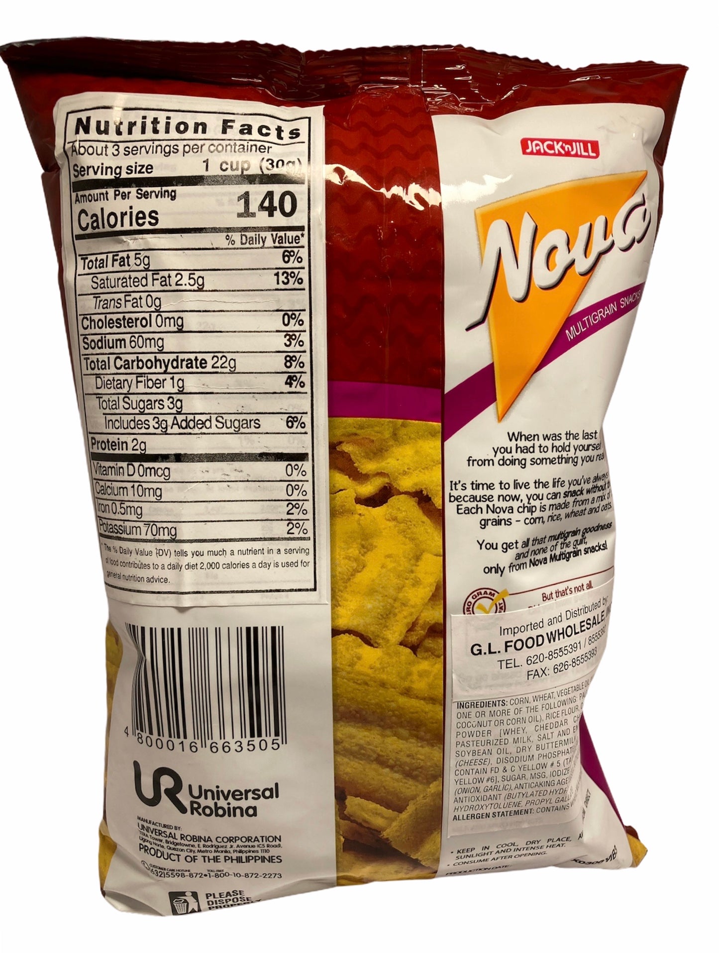 Jack n’ Jill Nova Multigrain Snack