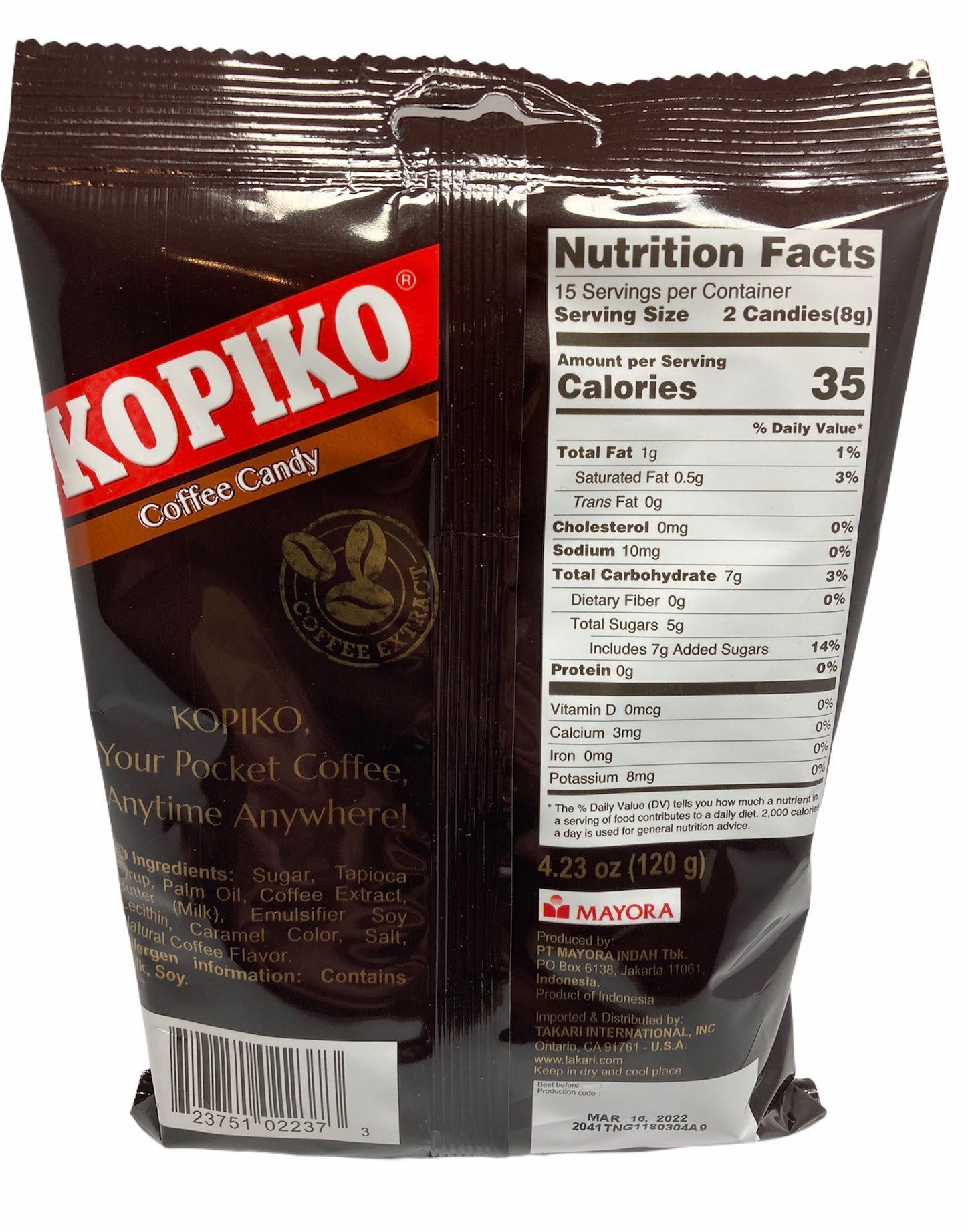 Kopiko Coffee Candy