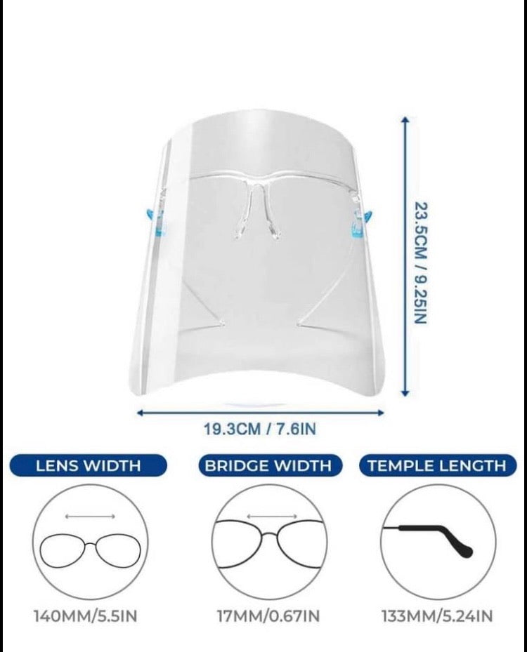 Disposable Face Shield 1pc