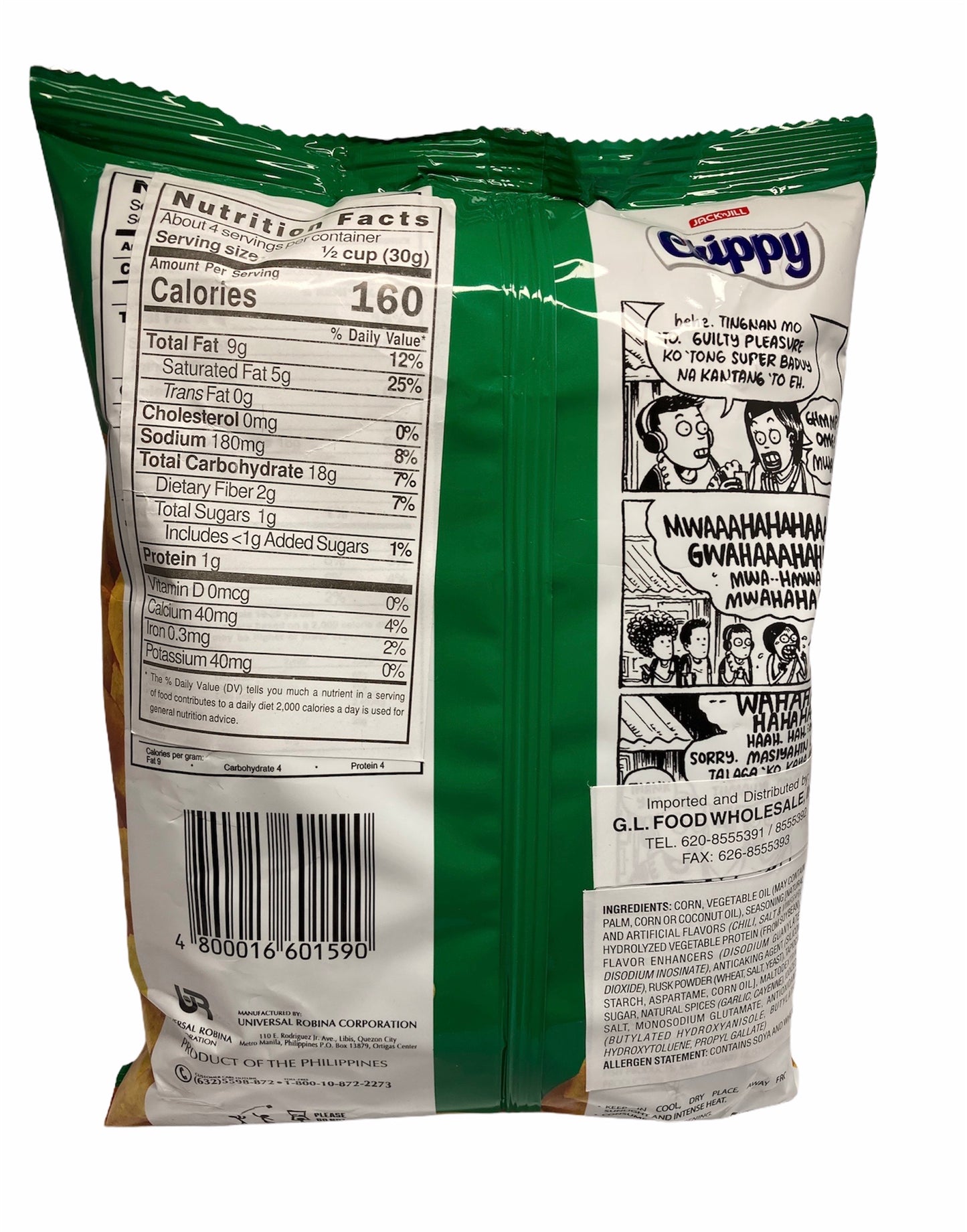 Jack n’ Jill Chippy Garlic & Vinegar Chips