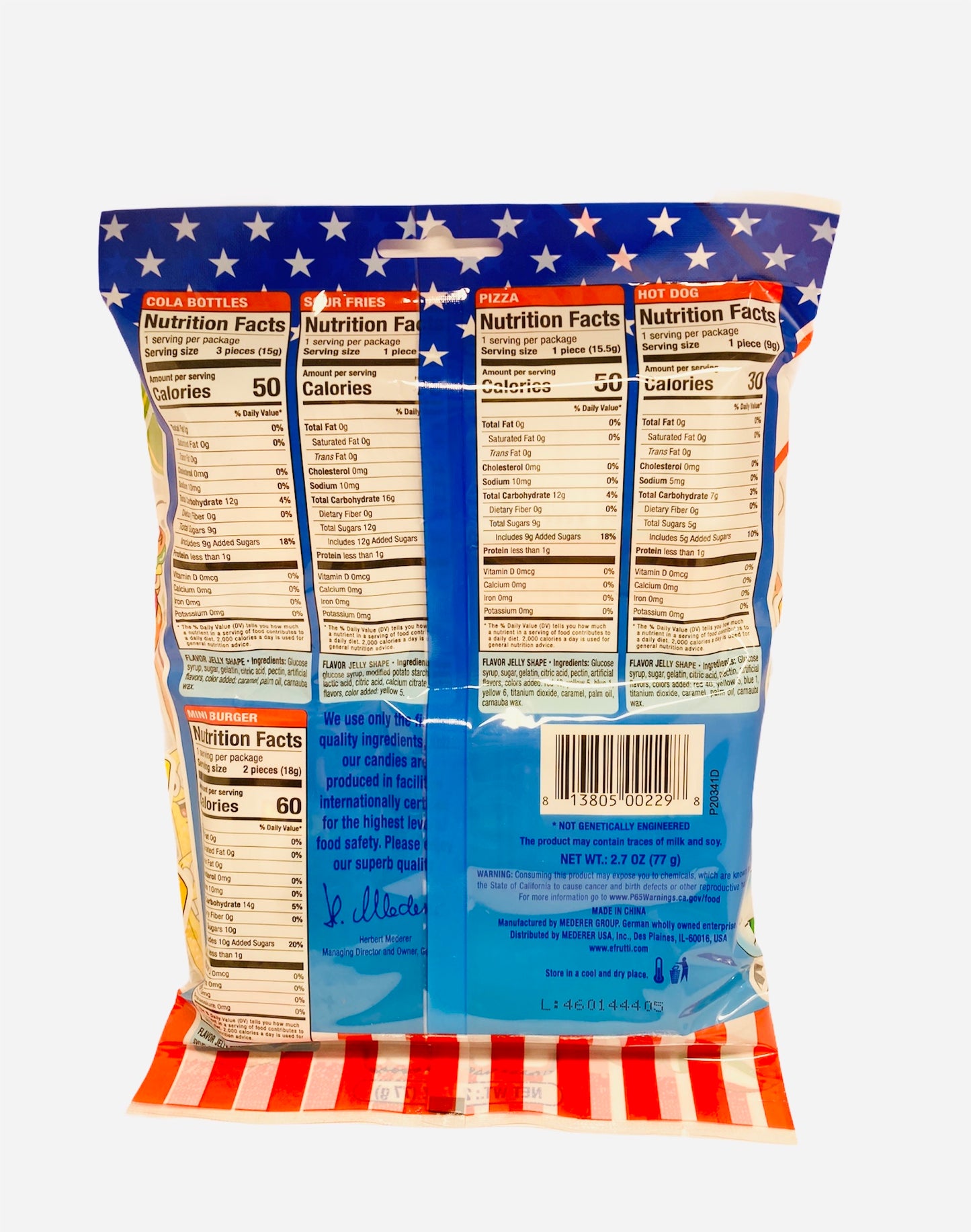 efrutti Lunch Box Gummy 77g