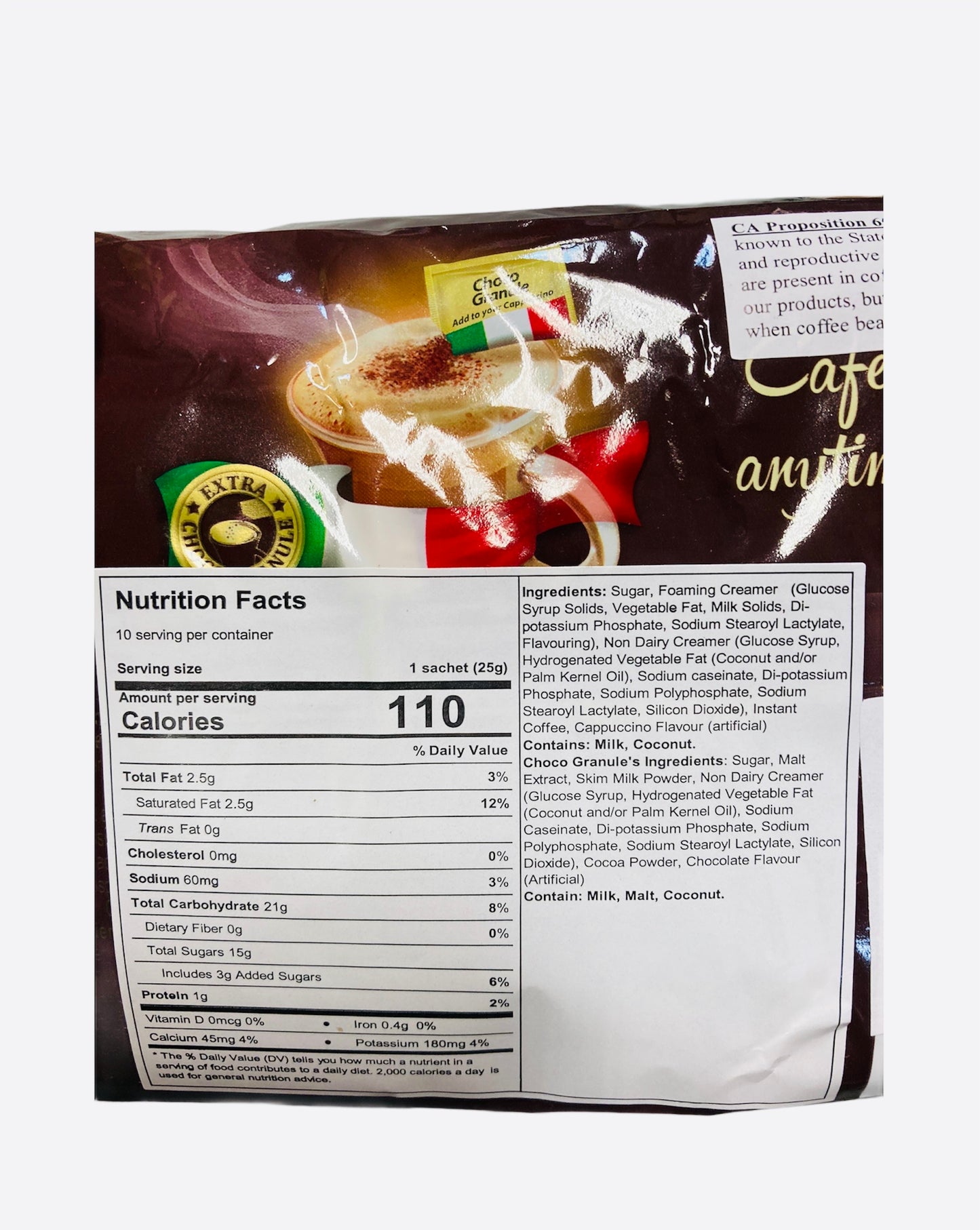 KOPIKO Coffee Cappuccino 30 sachets