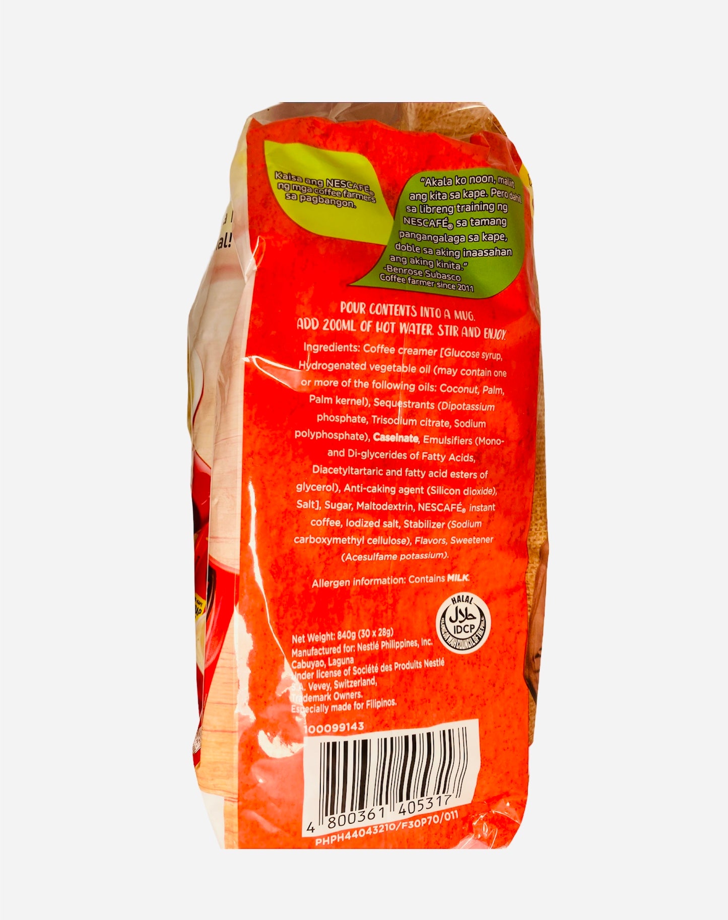 Nescafe Original 840g (30 sachets)