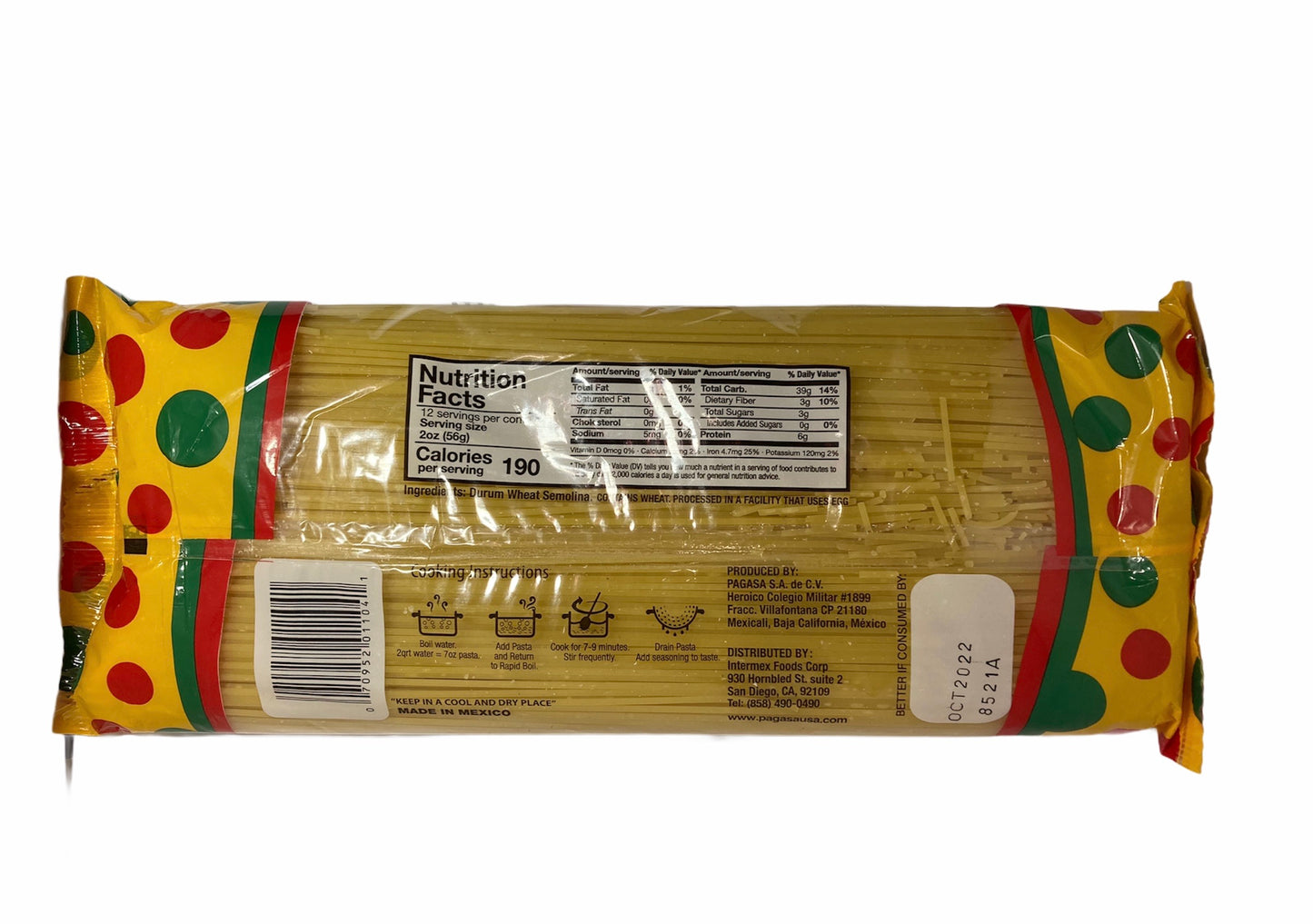 PAGASA Spaghetti Noodles 680g