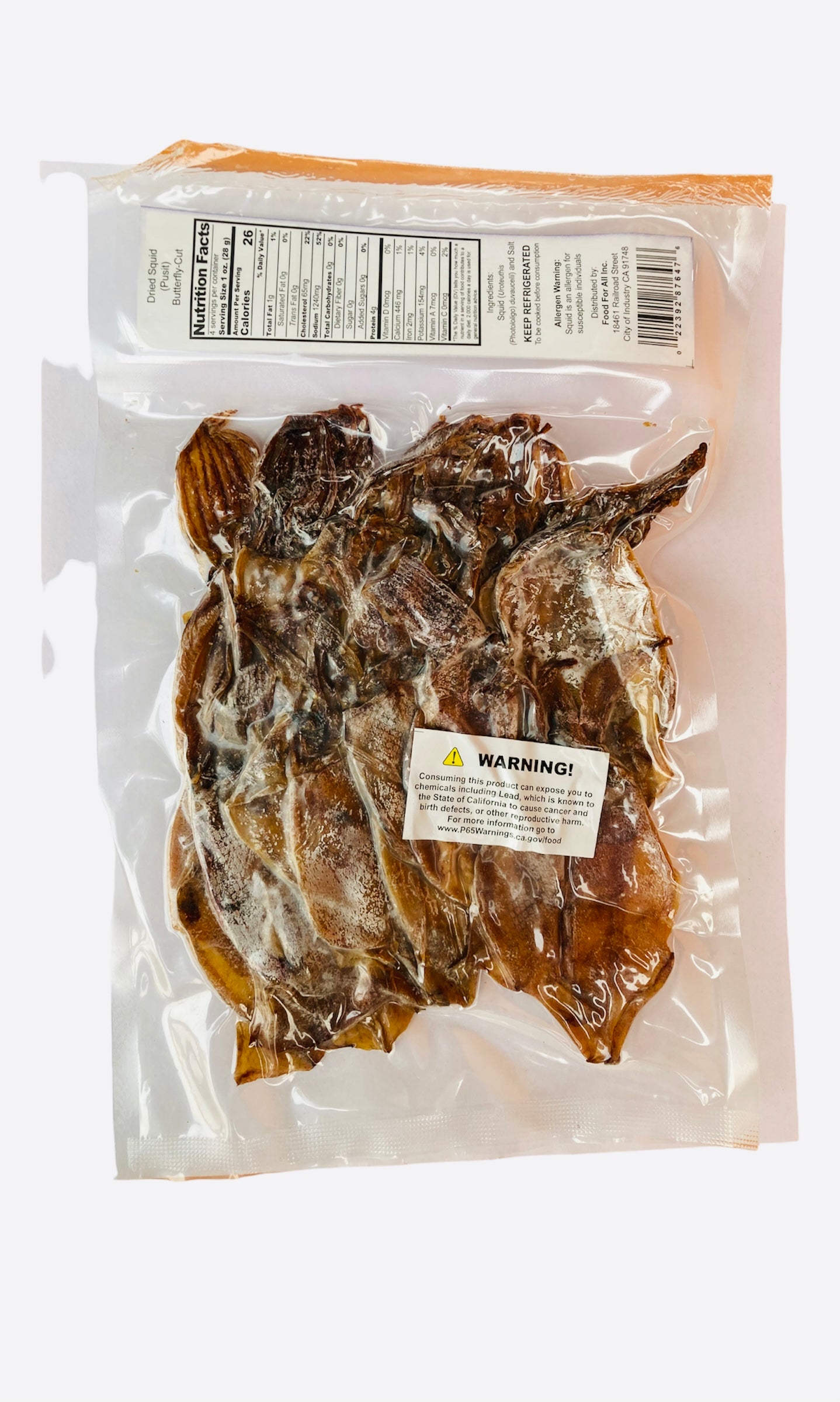 Pangasinan “Pusit” Dried Pusit 113g