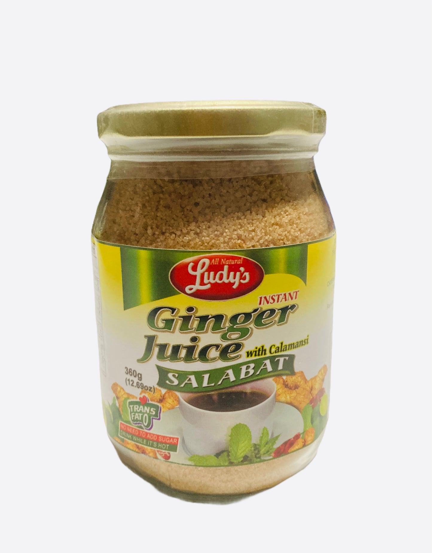 Ludy’s Ginger Salabat w/ Calamansi (Big) 360g