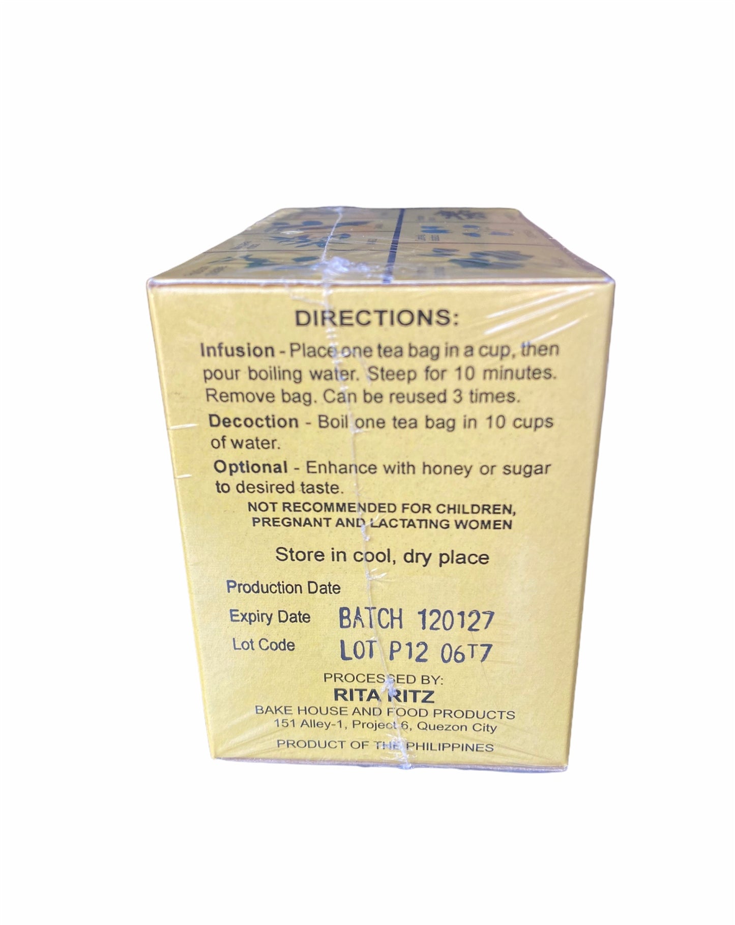 RITA RITZ Pito-Pito 27g (14 tea bags)