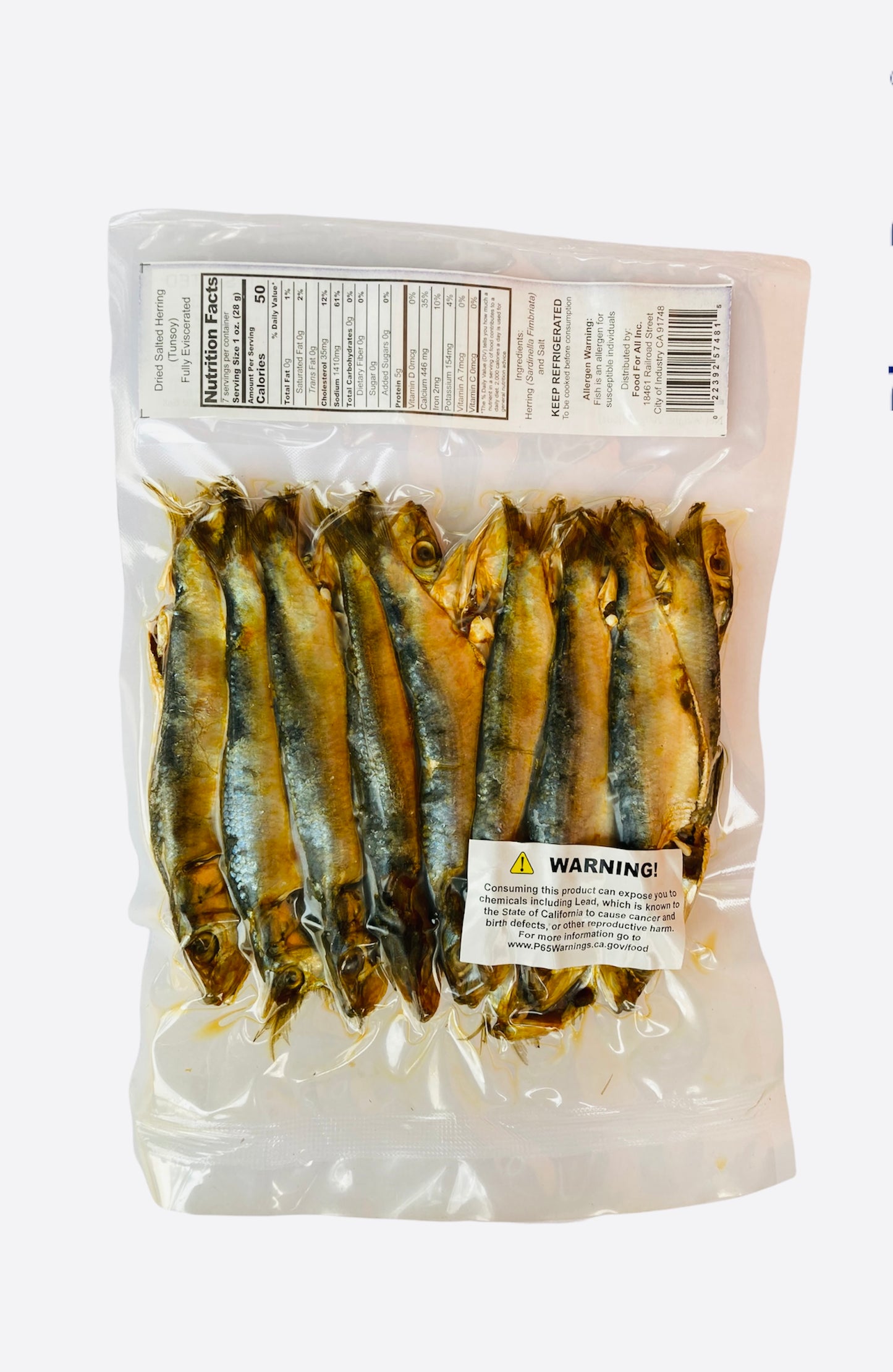 Pangasinan “Tunsoy” Dried Tuyo Salted Herring 200g