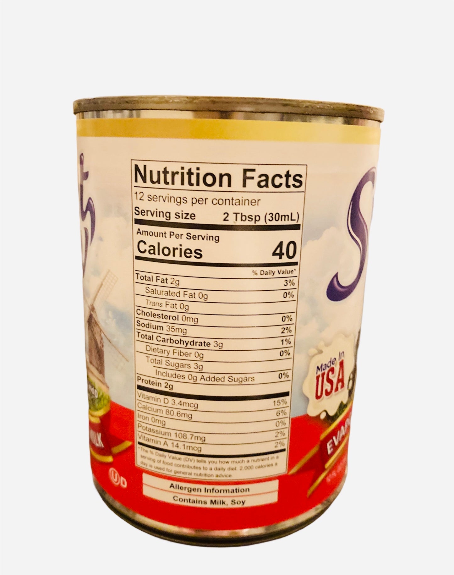 Sweet Cow Evaporated Milk 354ml