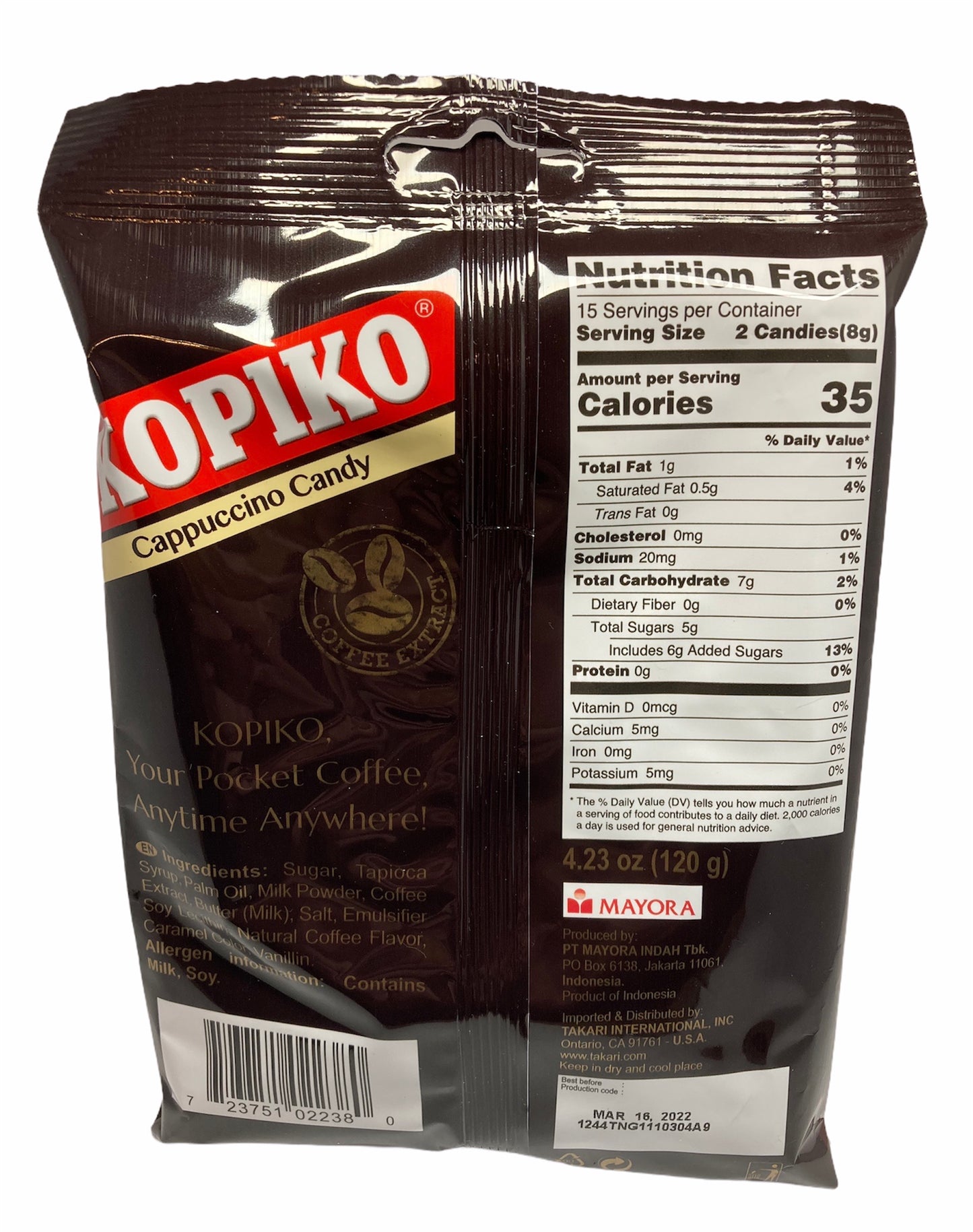 Kopiko Cappuccino Candy