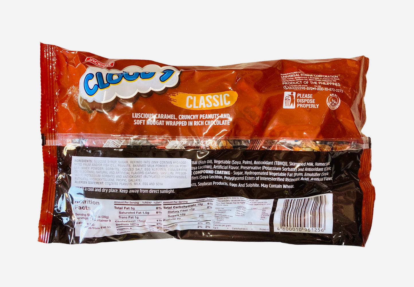 Jack & Jill Cloud 9 Classic 36 mini bars 252g