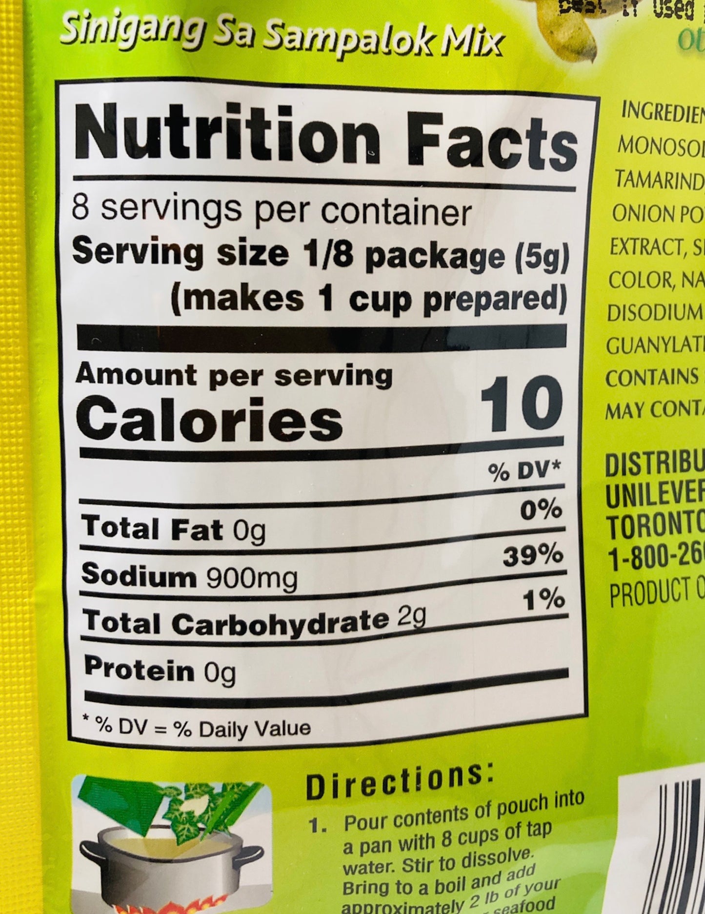 Knorr Tamarind Sinigang Mix (3 pack of 40g)
