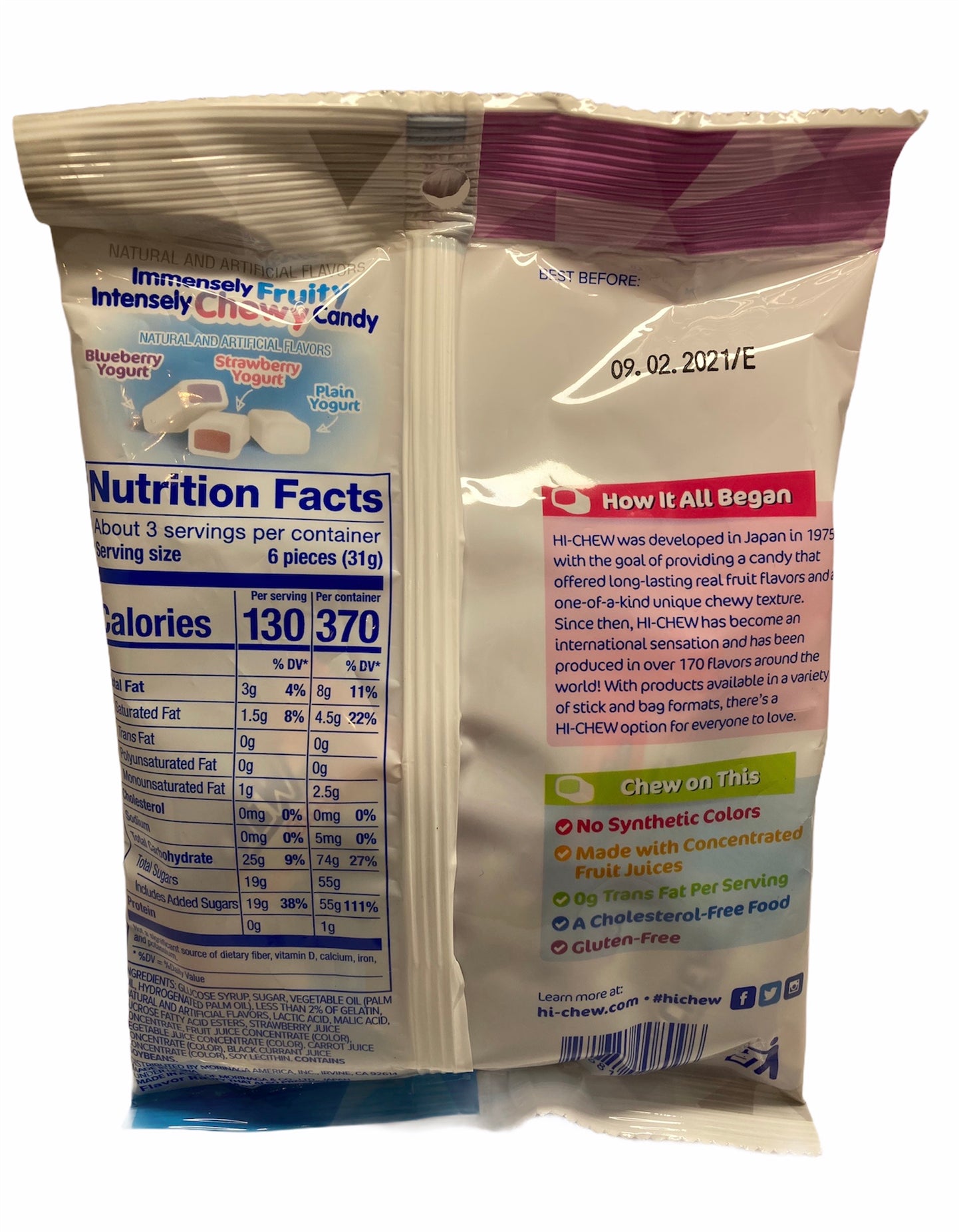 Hi-Chew Yogurt Mix