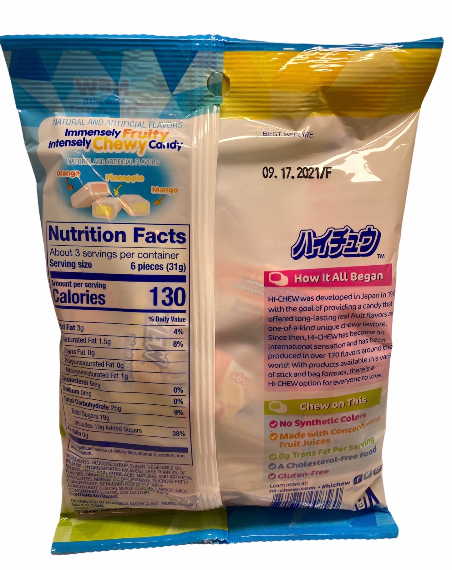 Hi-Chew Orange/Mango/Pineapple Mix