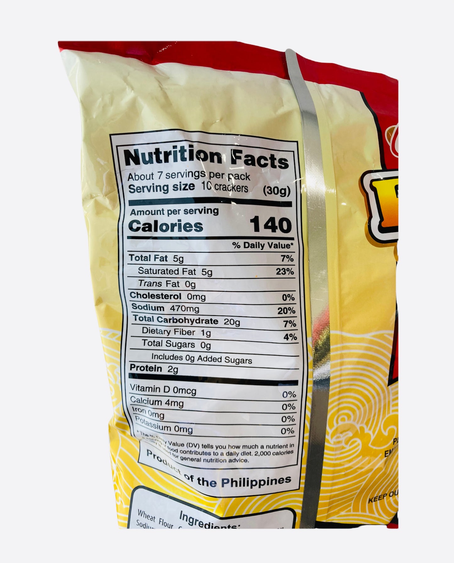 Golden Fish Cracker Hot & Spicy 200g