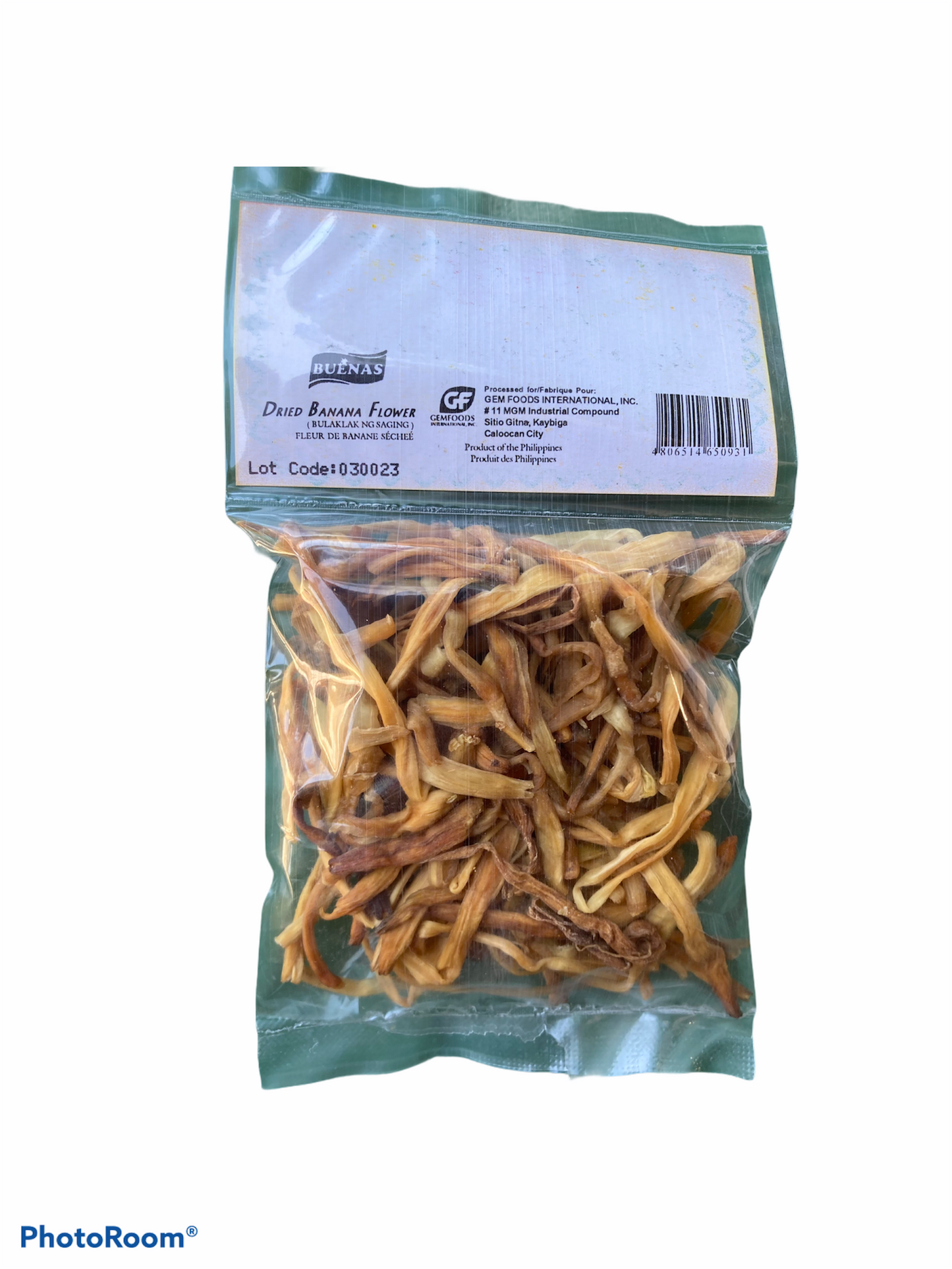 Buenas Dried Banana Blossom 2oz
