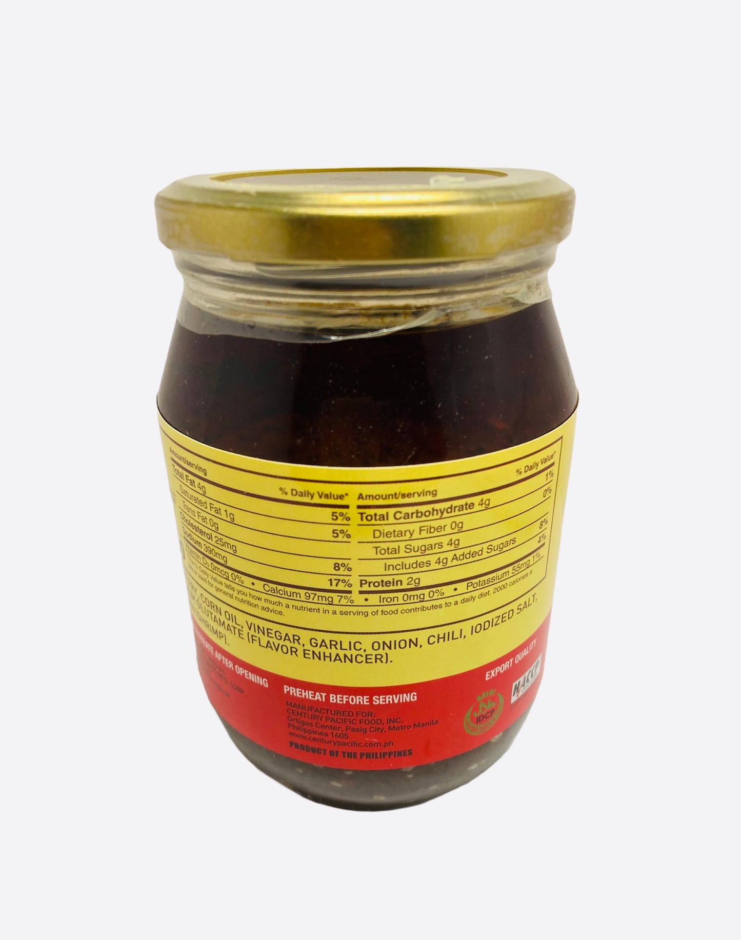 Kamayan Sautéed Shrimp SPICY “Bagoong” 500g