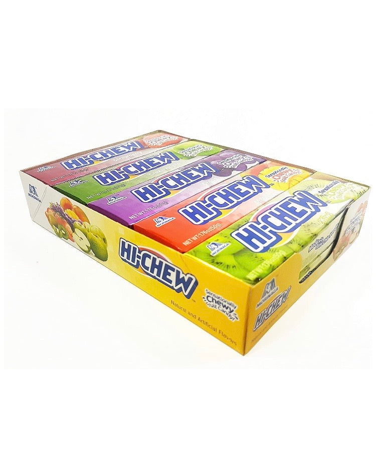 Hi-Chew Sensationally Chewy Japanese Fruit Candy (Variety Pack 15 sticks)