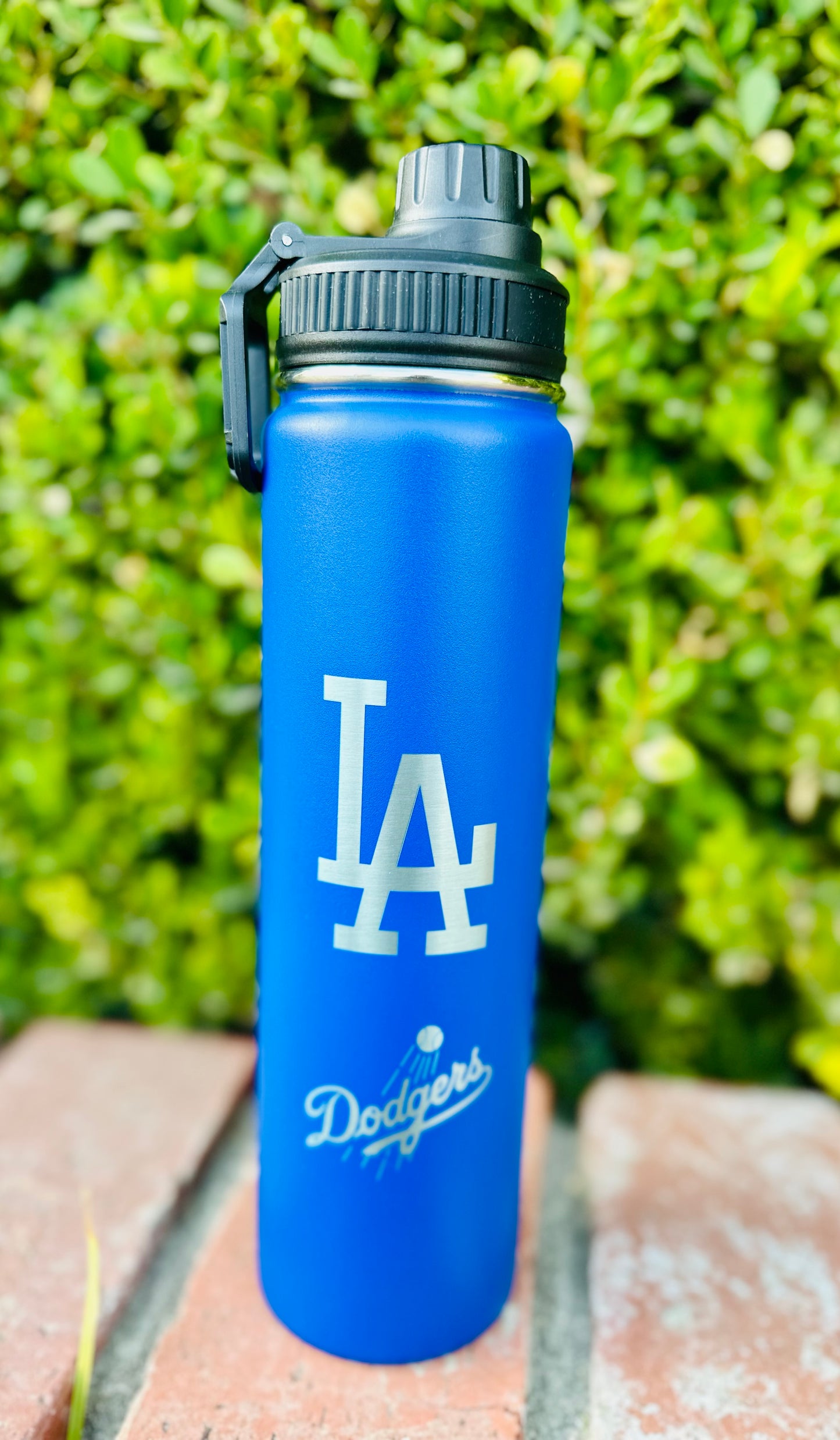 LA Dodgers WS Champs 2024 Stainless Steel 25oz Thermo Bottle (Unbranded/Customized)