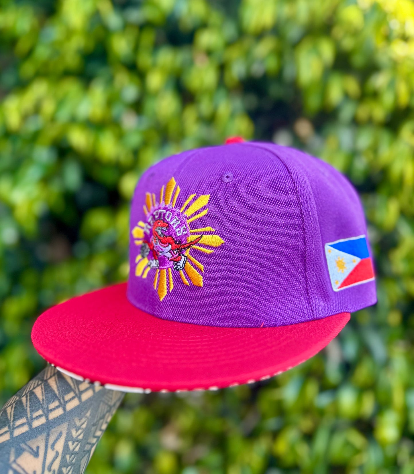 Toronto RAPTORS Purple Filipino Heritage Night Philippines Snap Back Hat