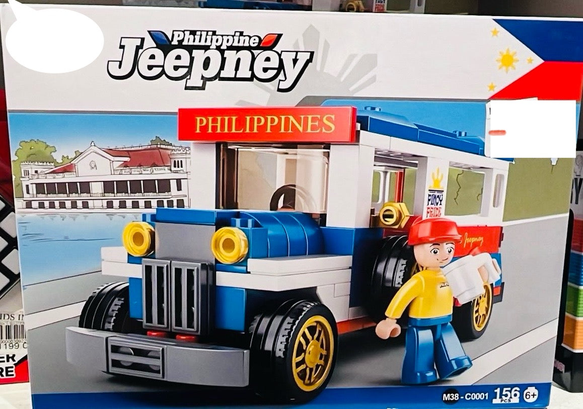 Jeepney Philippines Building Blocks