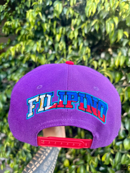 Toronto RAPTORS Purple Filipino Heritage Night Philippines Snap Back Hat