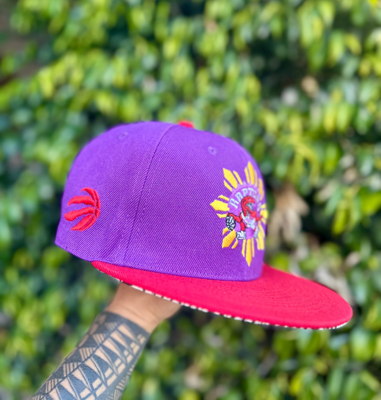 Toronto RAPTORS Purple Filipino Heritage Night Philippines Snap Back Hat