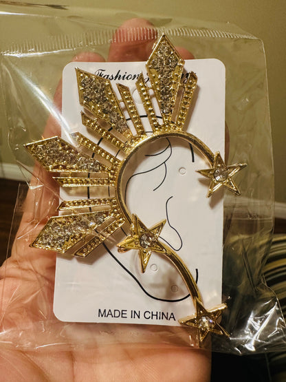 Miss Universe Philippines Catriona inspired 3 stars and a sun RIGHT ear cuff