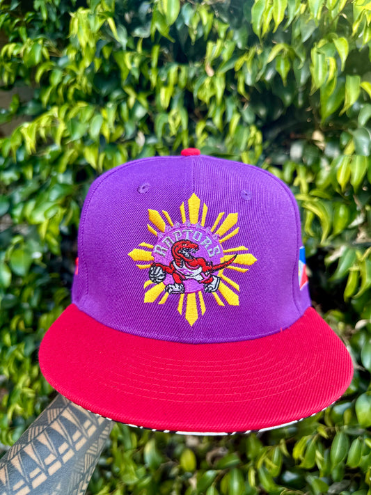 Toronto RAPTORS Purple Filipino Heritage Night Philippines Snap Back Hat