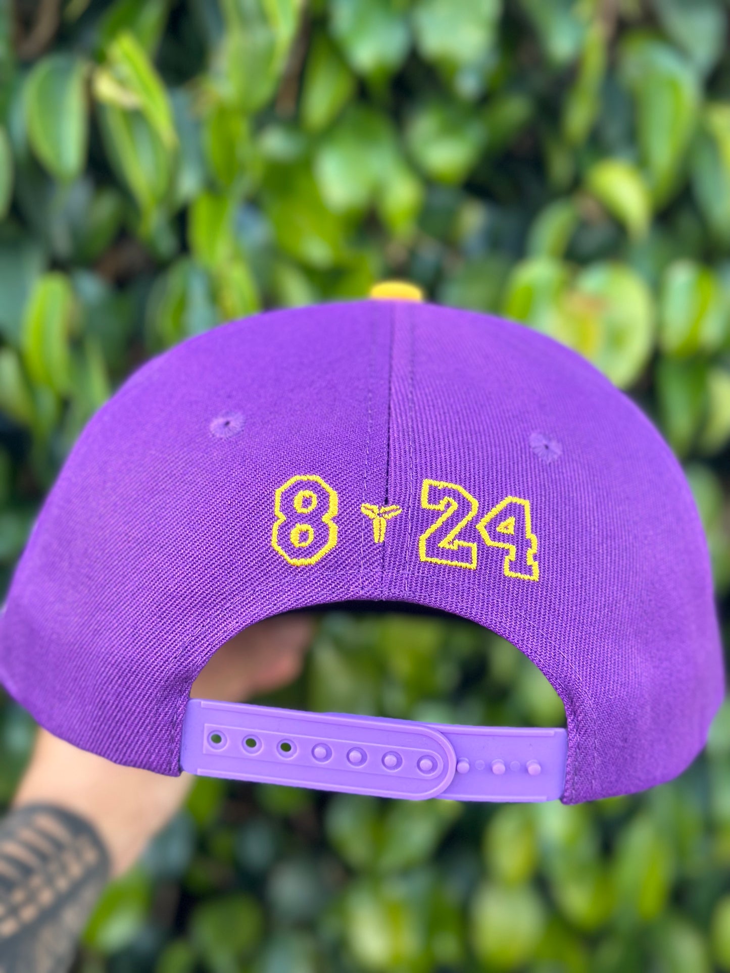 “LA LAKERS” Purple Filipino Heritage Night Philippines Snap Back Hat