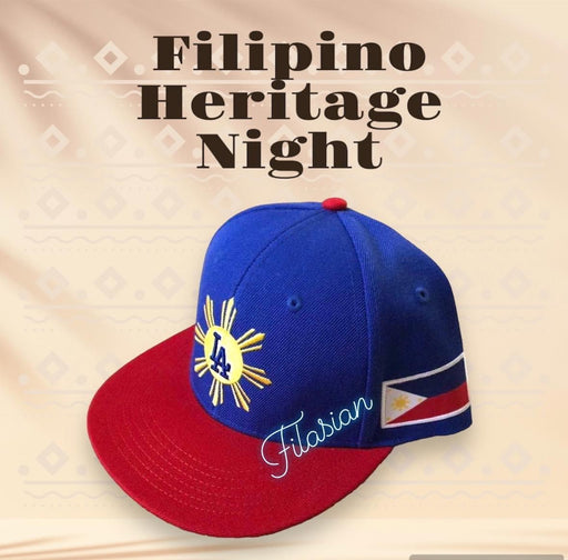 Los Angeles Dodgers Filipino Heritage Night Snapback Hat