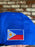 Filipino Represent 3 Stars & Sun Blue Snap Back Hat