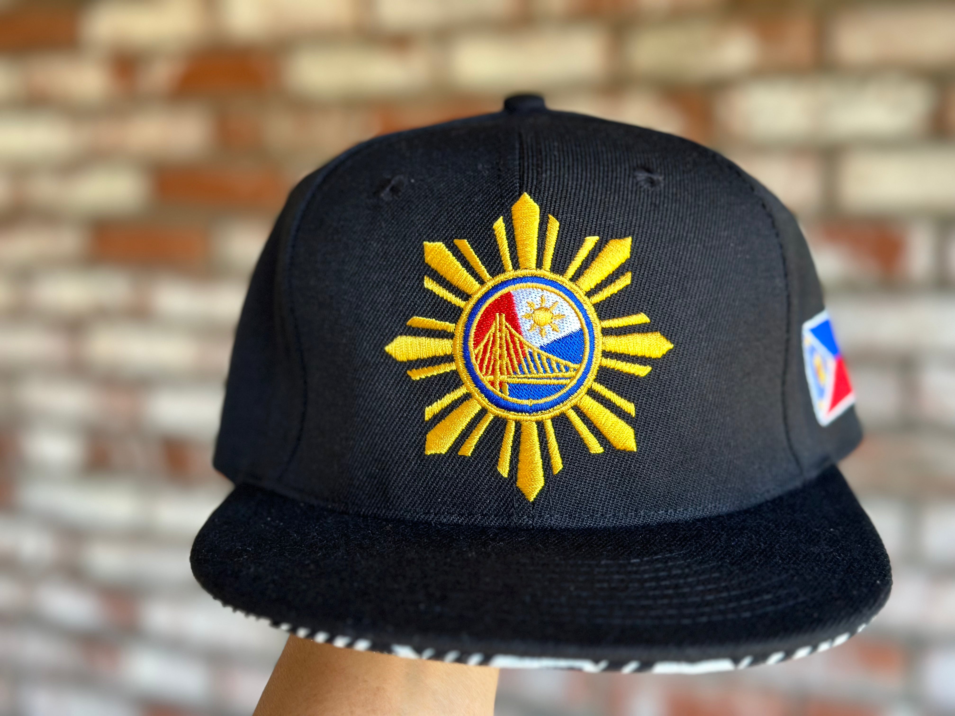 Cap In Tagalog βGS Warriorsβ Filipino Heritage Night SNAP BACK HAT β FilAsian Grocery