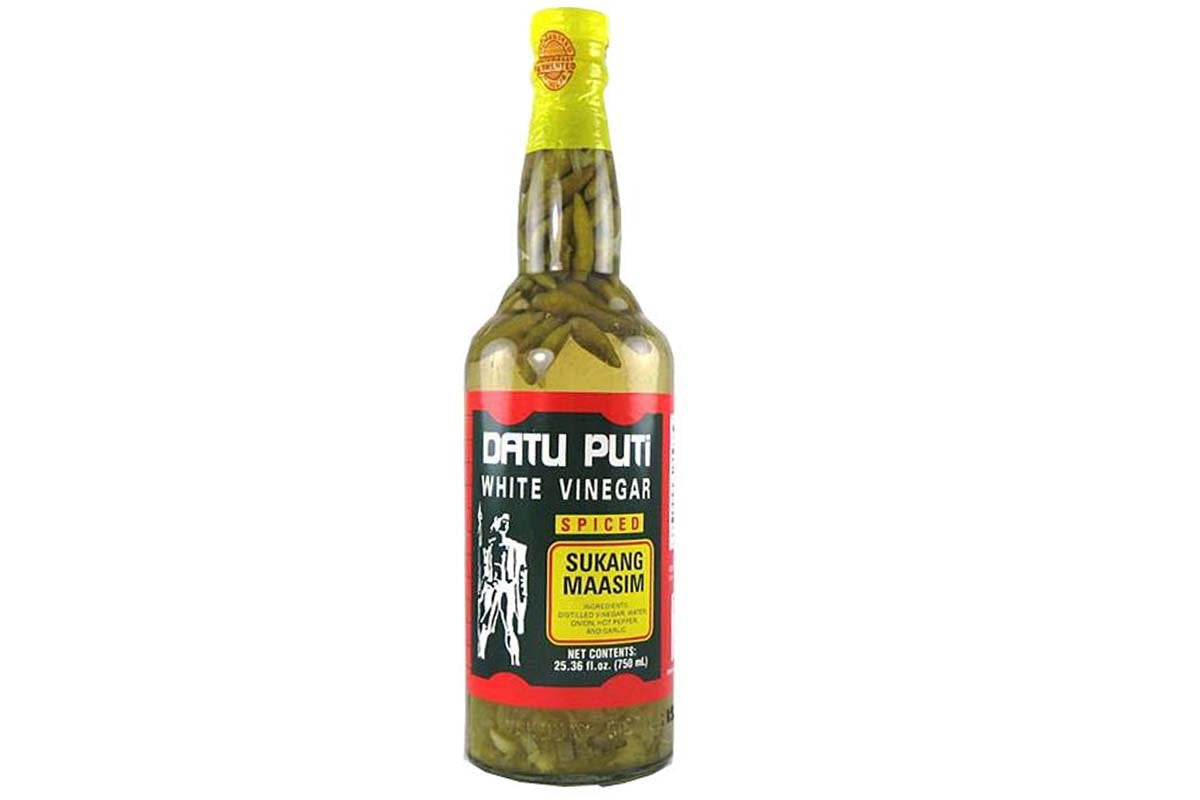 Datu Puti White Vinegar Spiced Sukang Maasim, 25 Oz