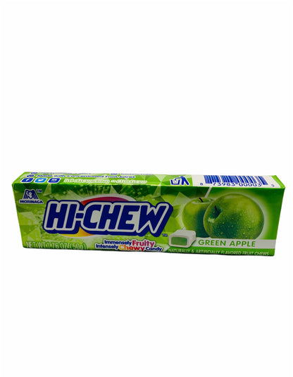 Chew Sensationally Chewy Japanese Fruit Candy, Apple, 1.76 Ounce